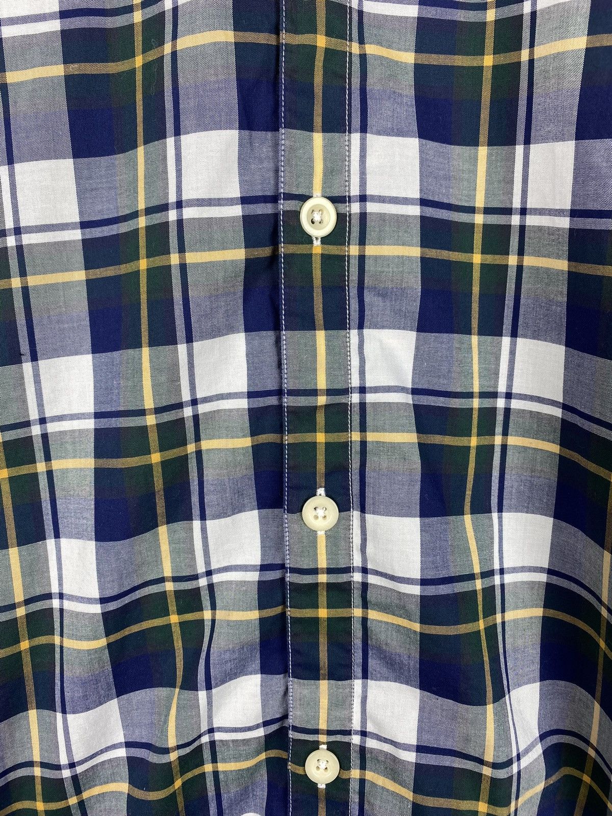 Albam Albam men’s long sleeve checked button up shirt size 3 Size US L / EU 52-54 / 3 - 9 Thumbnail