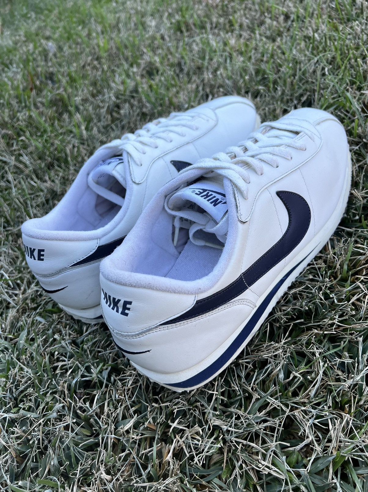 Nike RARE Nike Cortez 2009 White Blue size 13 Mens shoes Size US 13 / EU 46 - 5 Thumbnail