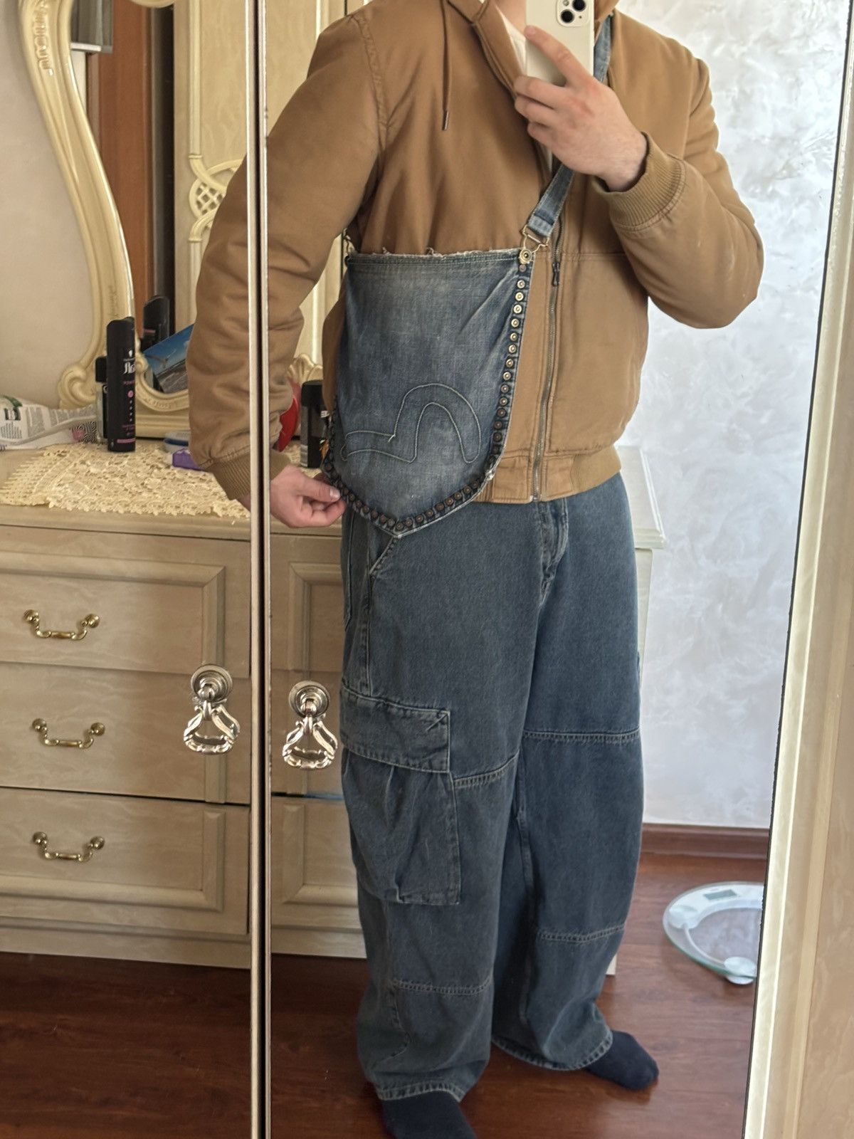 Evisu Rare EVISU Denim Shoulder Bag Vintage Y2K Japanese Size ONE SIZE - 1 Thumbnail
