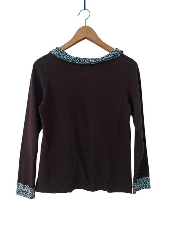 Vintage Ozlem vintage top leopard 10/12 Size M / US 6-8 / IT 42-44 - 3 Thumbnail