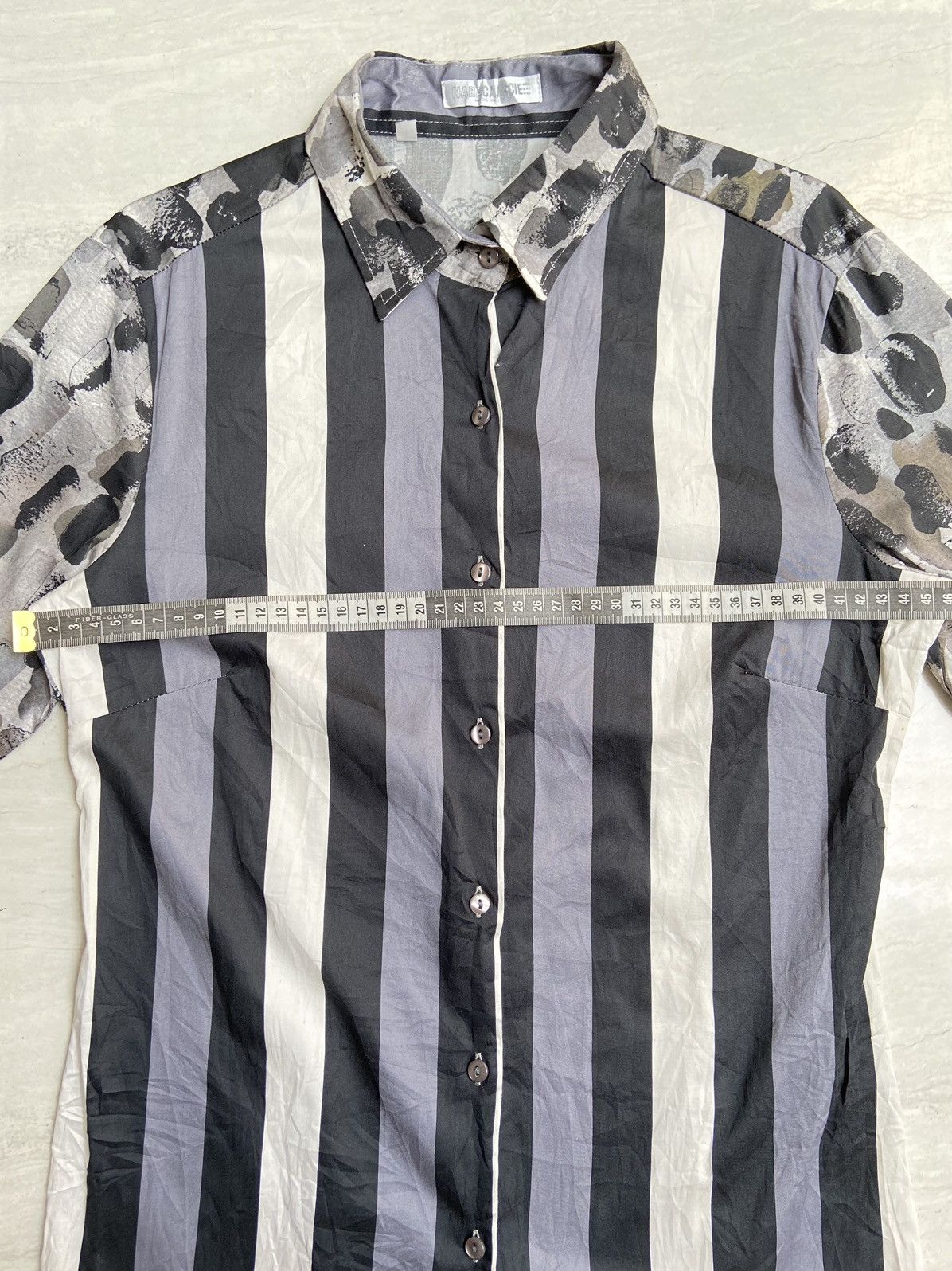 Designer × Japanese Brand NARA CAMICIE Patterned Shirt Size US XS / EU 42 / 0 - 3 Thumbnail