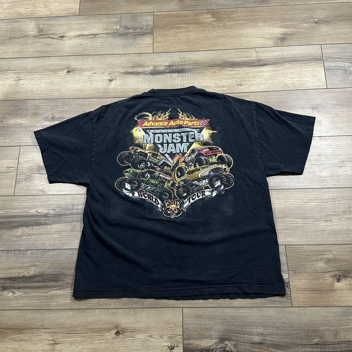 Other Monster Jam Path of Destruction World Tour Graphic Tee Size US L / EU 52-54 / 3 - 7 Thumbnail