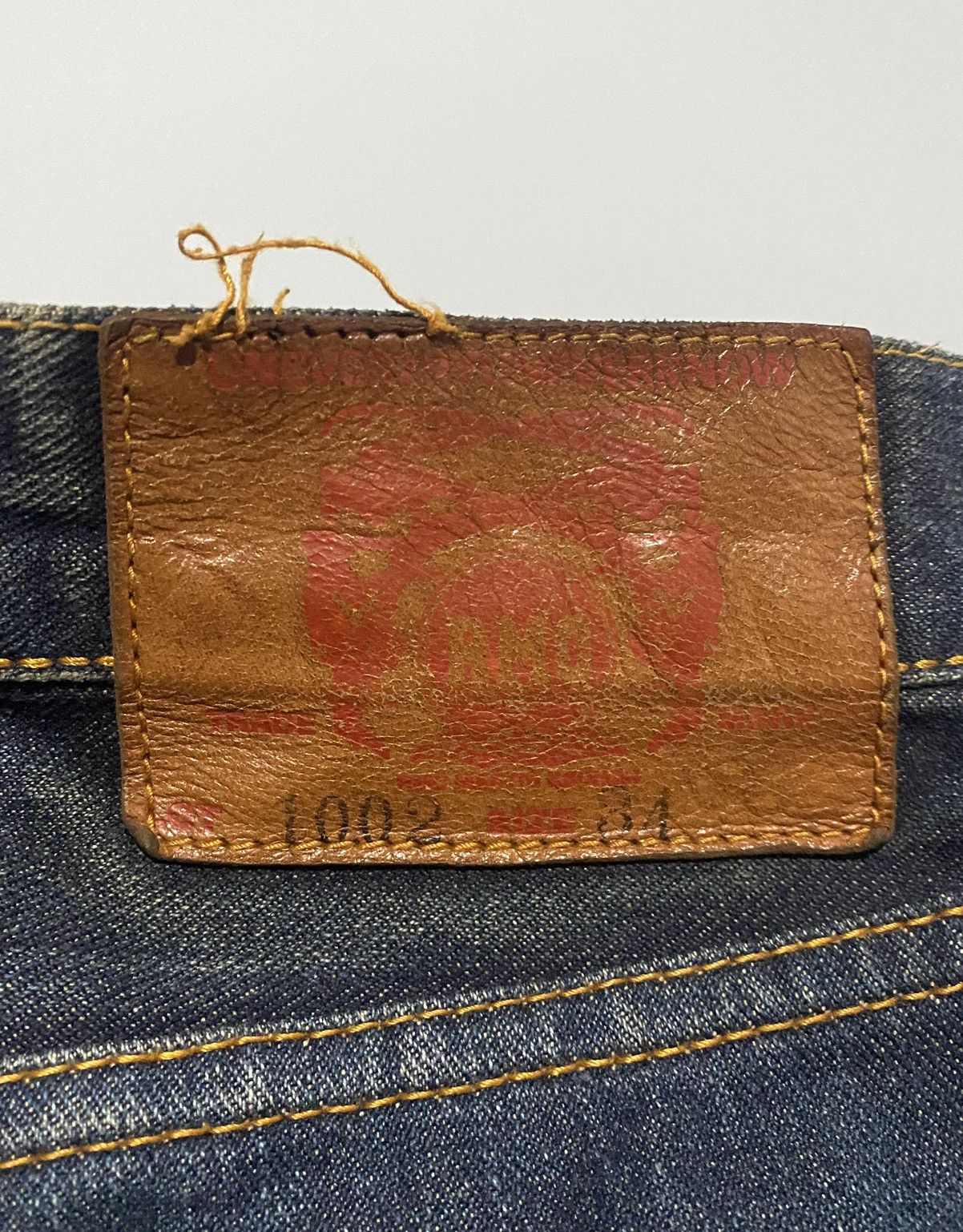 RMC Jeans Rare! Rmc Selvedge Denim Jeans Size US 34 / EU 50 - 8 Thumbnail