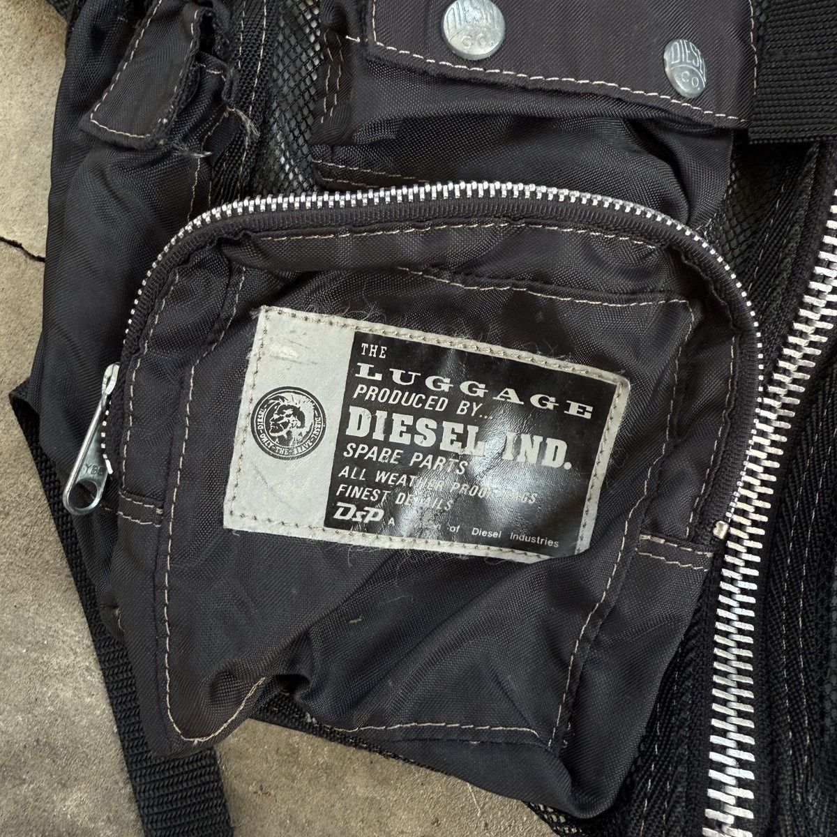 Diesel Vintage Diesel Archive Mini Backpack Bag Size ONE SIZE - 3 Thumbnail