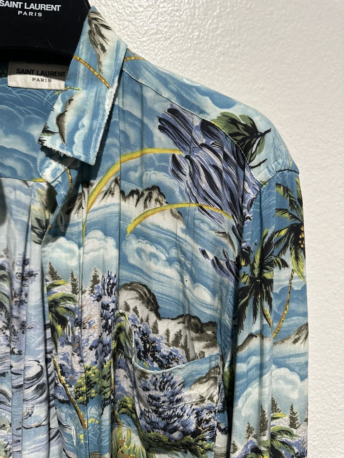 Hedi Slimane × Saint Laurent Paris SS16 Surf Sound Raw Hem