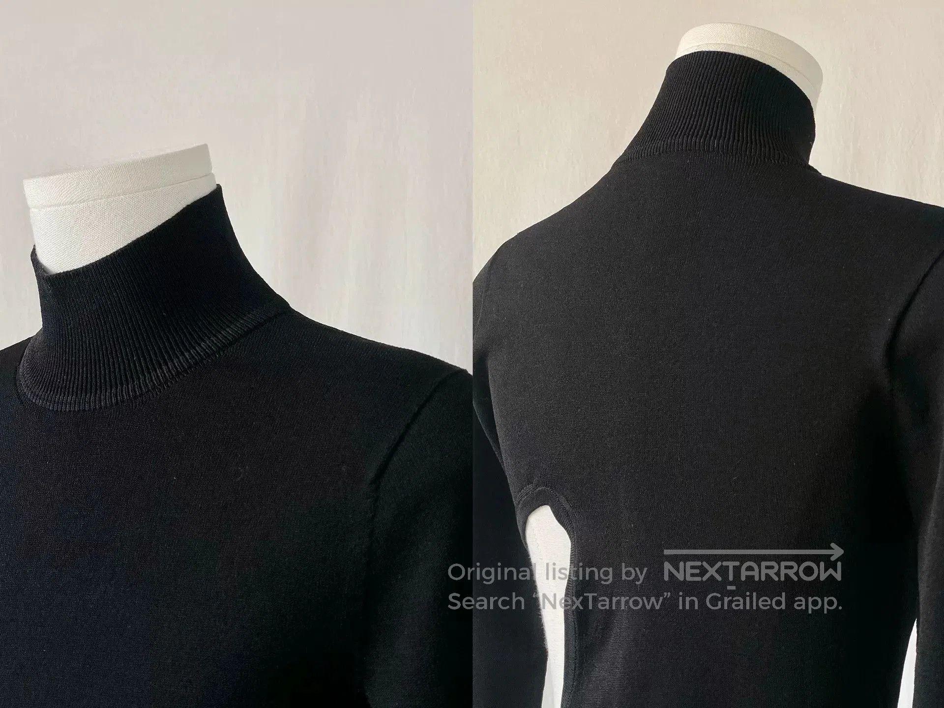 Issey Miyake Issey Miyake Black Long Sleeve Top. Size M / US 6-8 / IT 42-44 - 6 Thumbnail