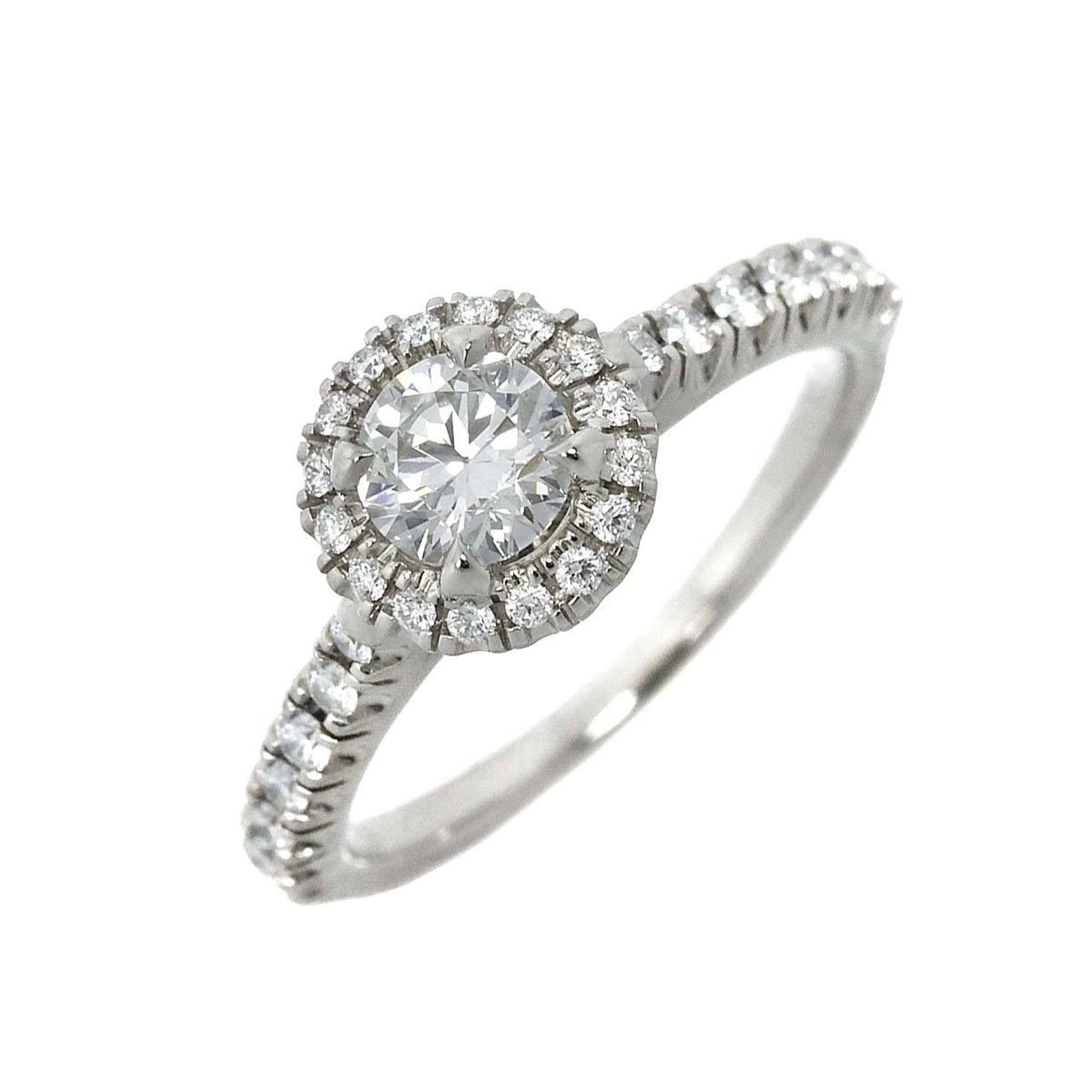 image of Cartier Destinee Ring Diamond 0.40Ct G Vvs2 Ex 48 Pt Platinum Destinee, Women's