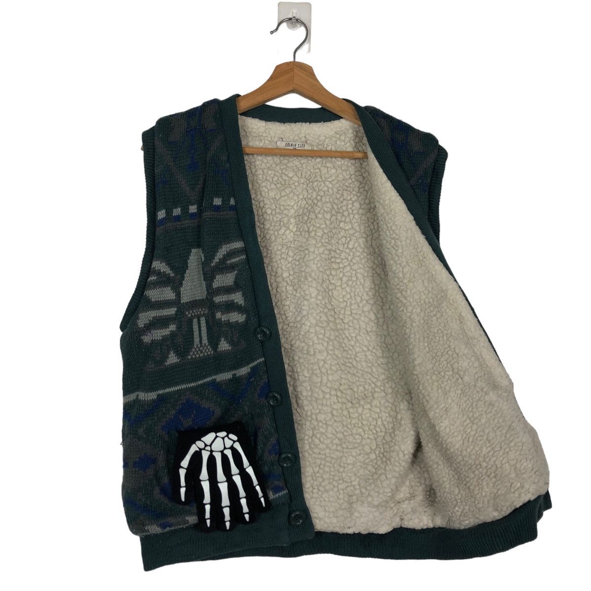 Japanese Brand 🔥RARE NAVAJO AZTEC DESIGN VEST DOLMAN CLUB JAPAN Size US M / EU 48-50 / 2 - 9 Thumbnail