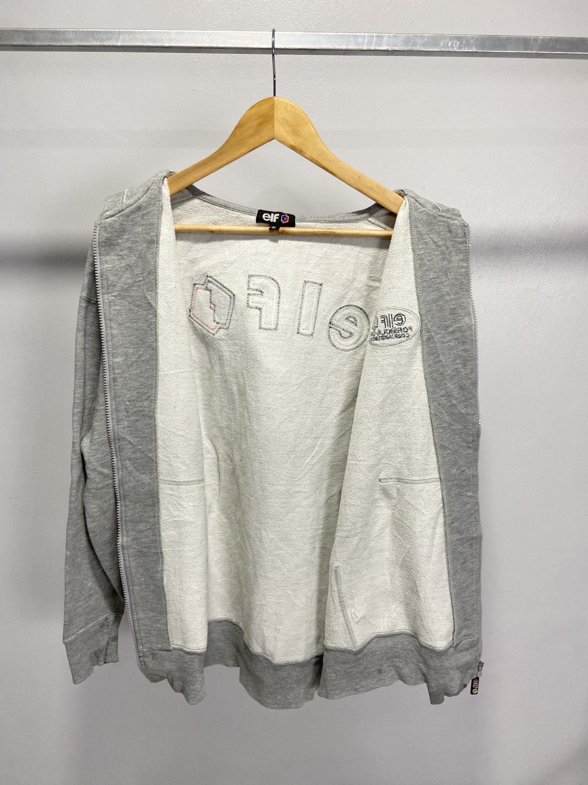 Formula 1 × Japanese Brand × Vintage Vintage Elf Formula One zipper hoodie Size US XL / EU 56 / 4 - 3 Thumbnail