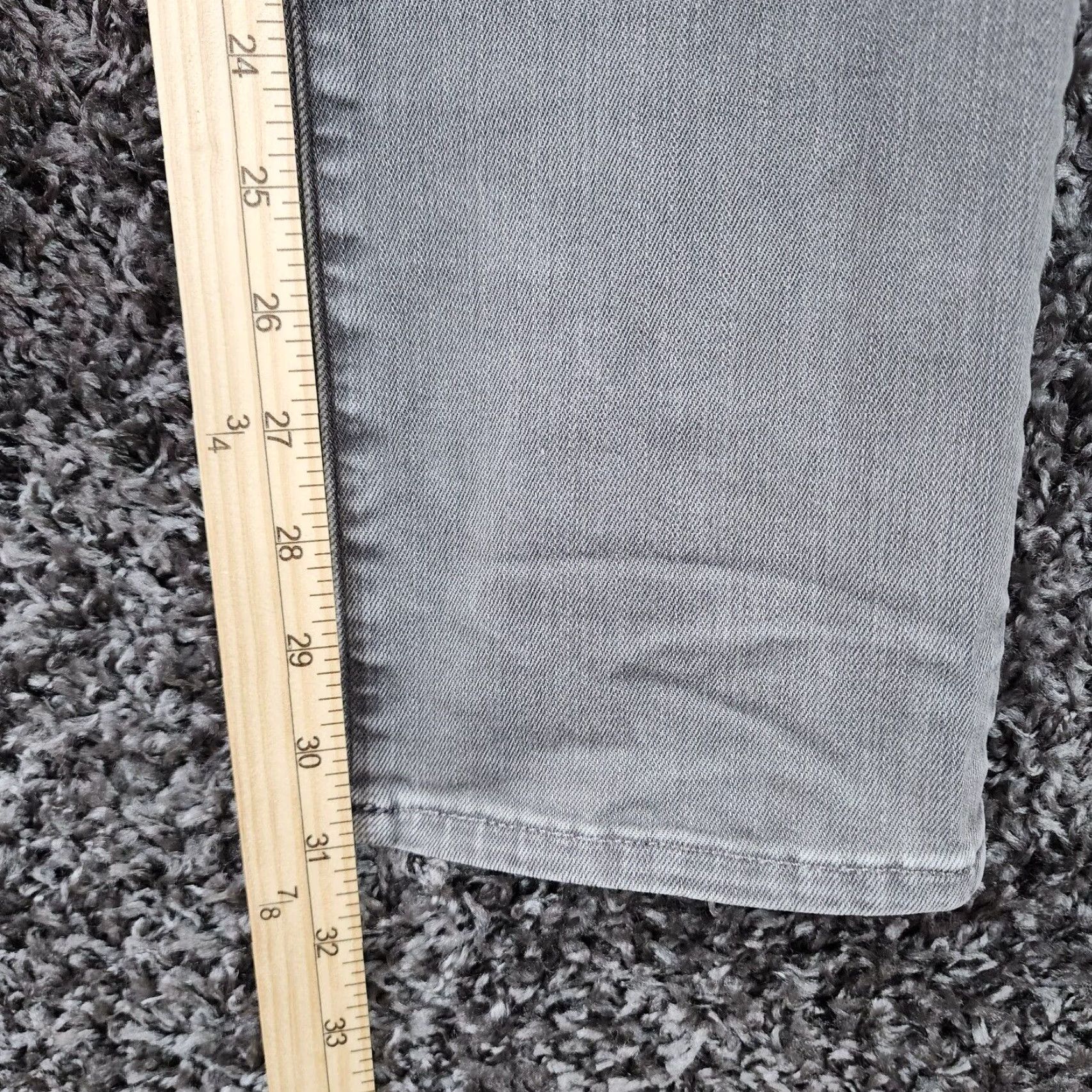 American Eagle Outfitters American Eagle Mens Slim Flex Gray Jeans Size 34x31 Size US 34 / EU 50 - 5 Thumbnail