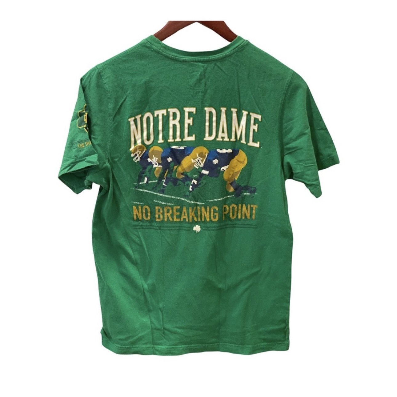 Vintage Limited edition Notre Dame Football Tshirt 2018 Fighting Size US S / EU 44-46 / 1 - 4 Thumbnail