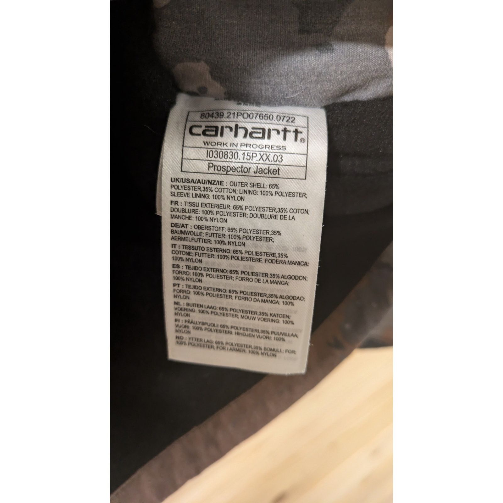 Carhartt Wip Carhartt WIP Prospector Jacket Size US L / EU 52-54 / 3 - 3 Thumbnail