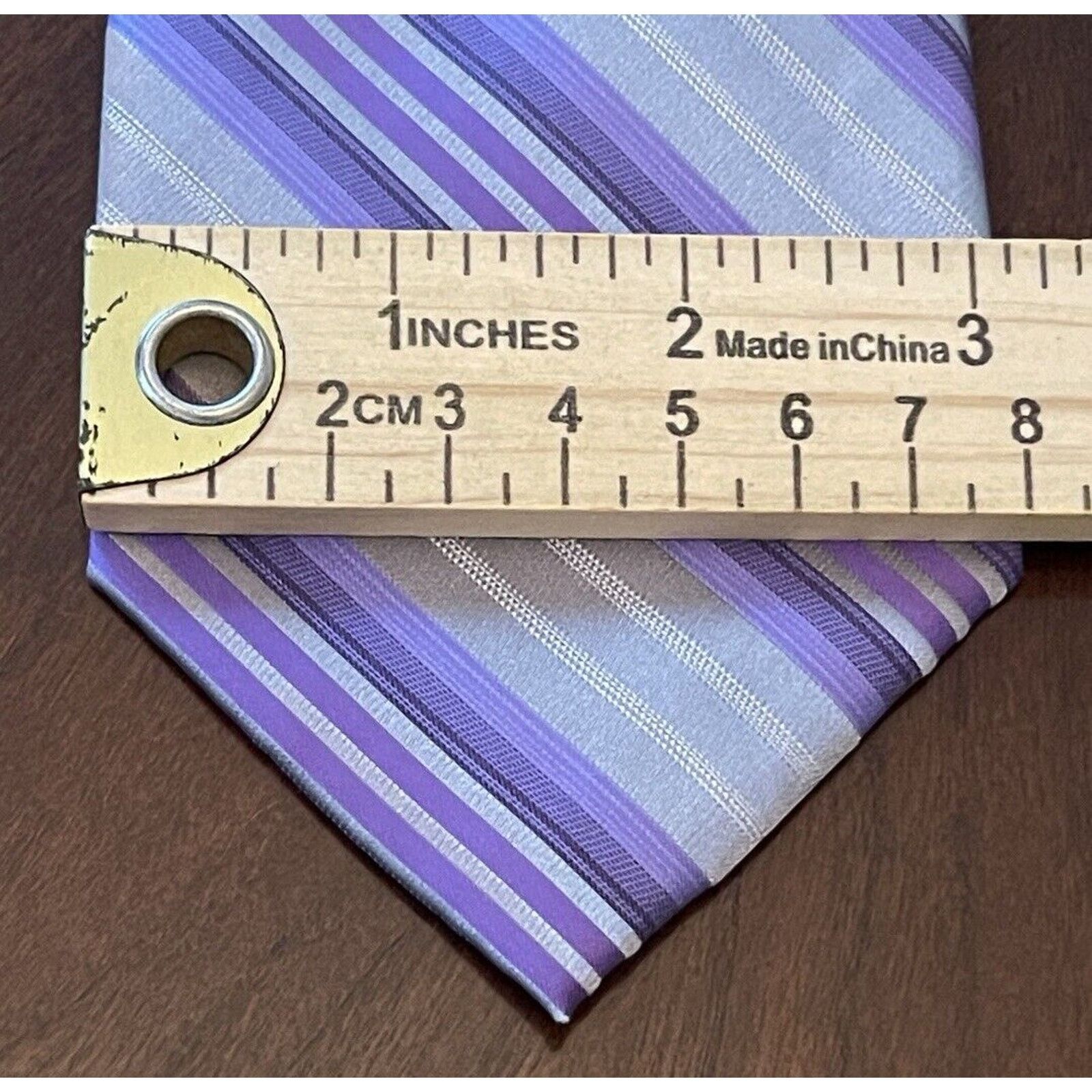 Apt. 9 Apt. 9 Purple Gray Hand Made 100% Polyester Made In China Size ONE SIZE - 4 Thumbnail