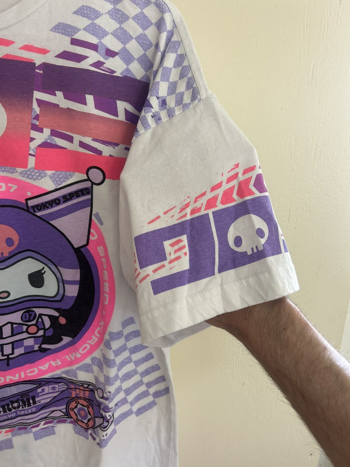 Vintage Kuromi Tokyo Speed AOP Graphic T-shirt Size US L / EU 52-54 / 3 - 5 Thumbnail