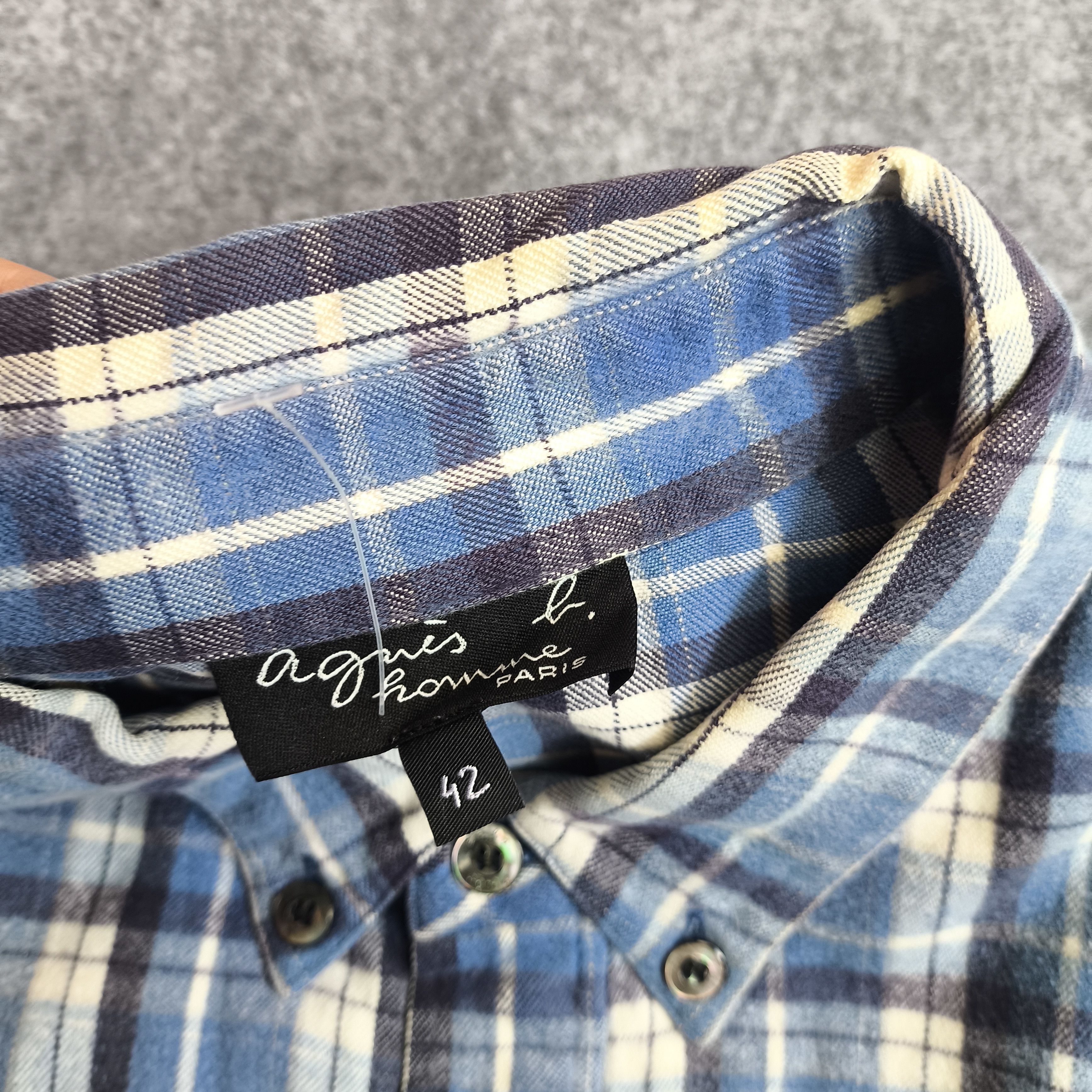 agnes b. Agnes b flanel shirt Size US M / EU 48-50 / 2 - 3 Thumbnail