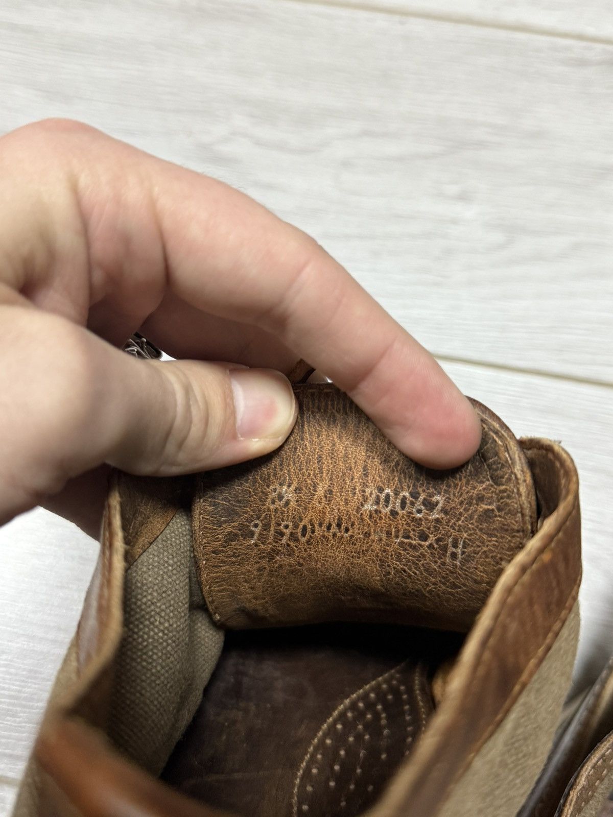 Red Wing Red Wing USA lace up leather boots Wabasha waxed canvas Size US 8.5 / EU 41-42 - 8 Thumbnail