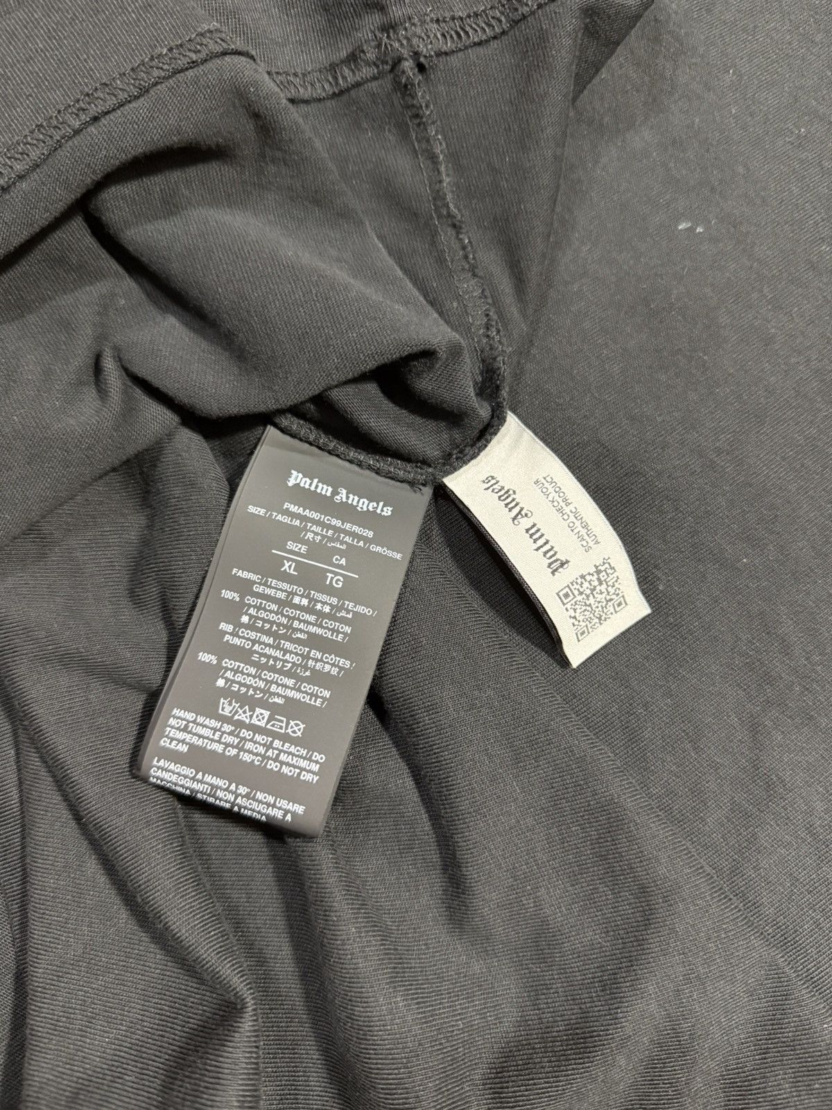 Designer Palm Angels Milano Monogram Spray City T-Shirt XL Size US XL / EU 56 / 4 - 4 Thumbnail