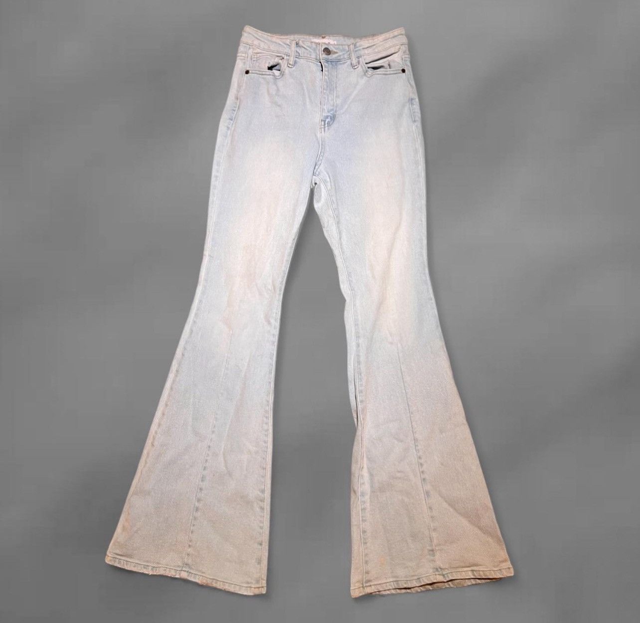 Celio Light wash flare jeans Size 36" / US 14 / IT 50 - 1 Thumbnail