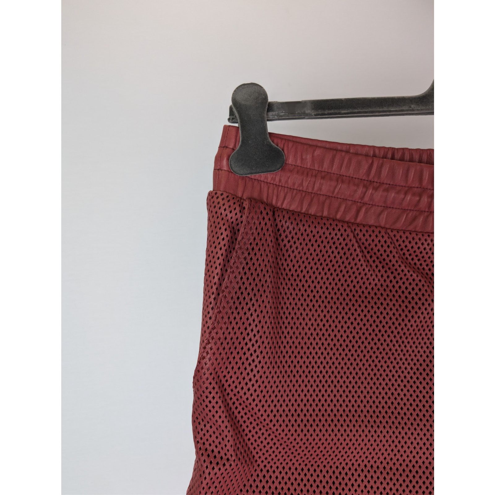 Amiri o1rshd1 MA Perforated Leather Shorts in Sun Dried Tomato Size US 32 / EU 48 - 6 Thumbnail