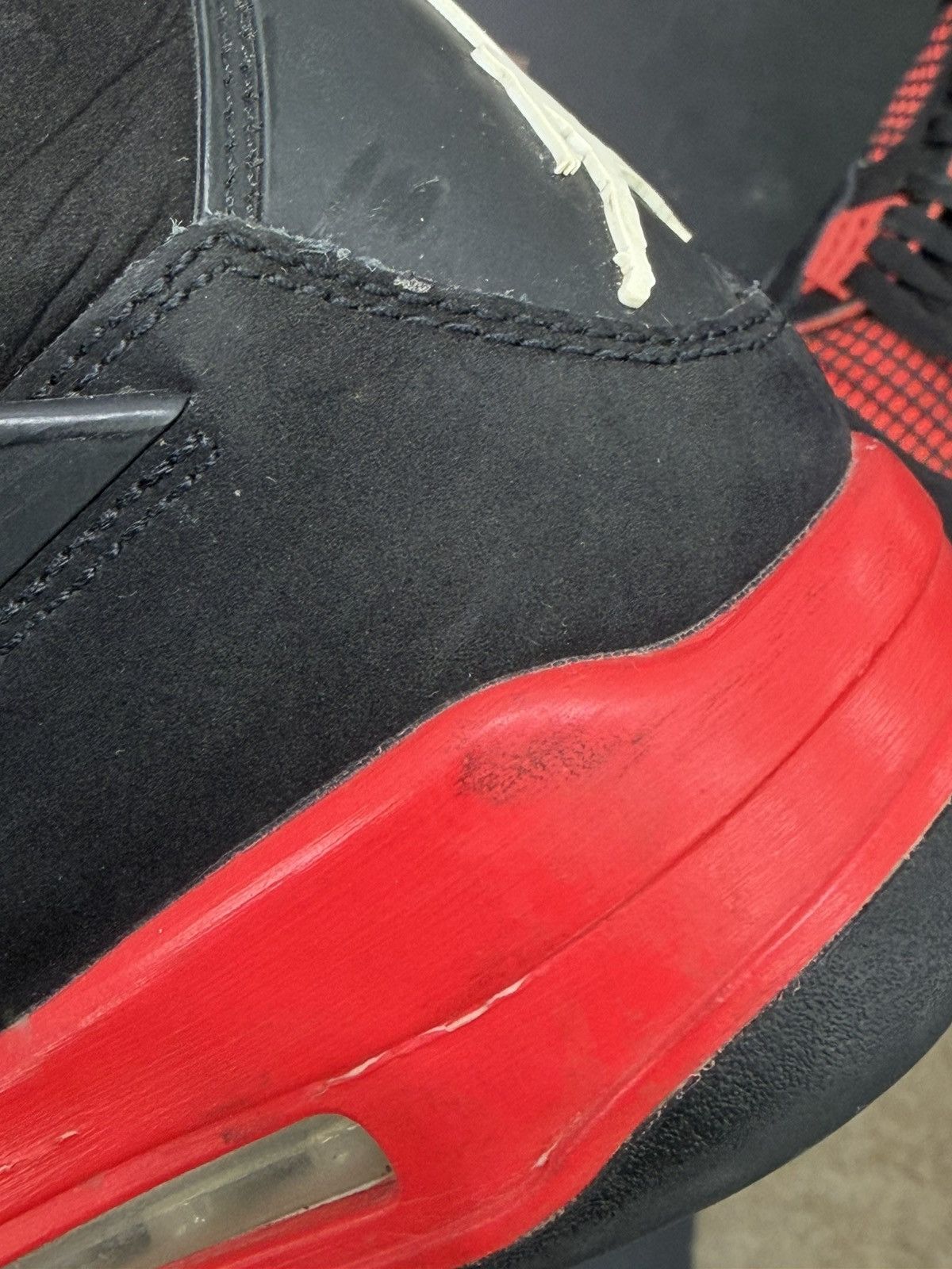 Jordan Brand Jordan 4 Red Thunder Size 10 (2022) Size US 10 / EU 43 - 16 Thumbnail