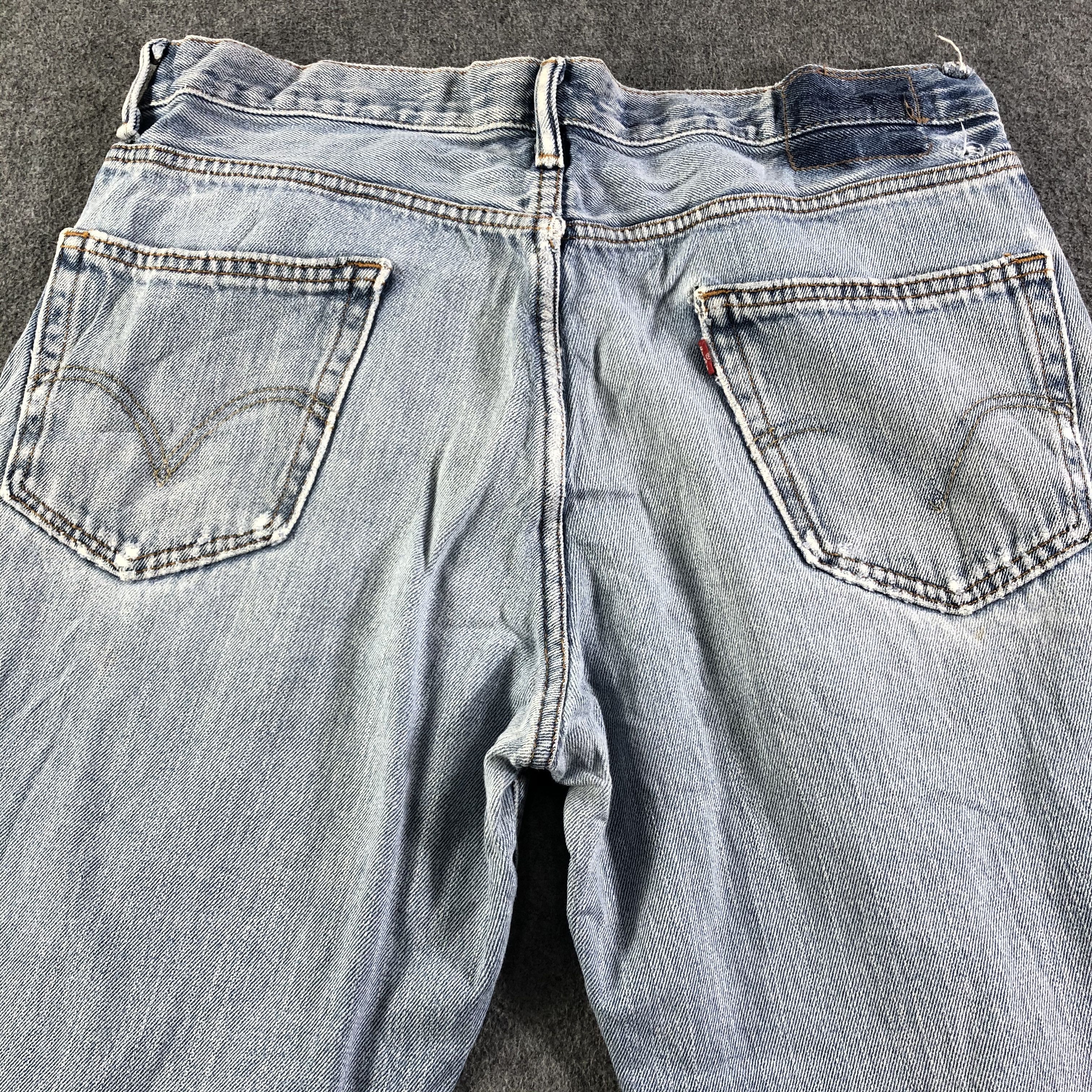 Levi's Vintage Blue Wash Levis 550 Jeans-J3140 Size US 36 / EU 52 - 4 Thumbnail
