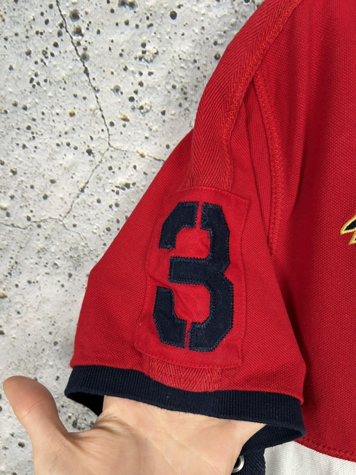 Polo Ralph Lauren Vintage Polo Ralph Lauren USA Rugby Chief Keef Rap Drill Size US XL / EU 56 / 4 - 6 Thumbnail