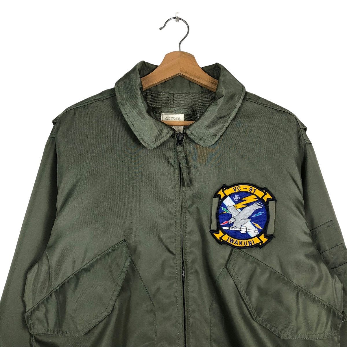 Vintage 🔥VINTAGE BOMBER JACKET FLY HOUSTON CO BUZZ RICKSONS Size US L / EU 52-54 / 3 - 5 Thumbnail