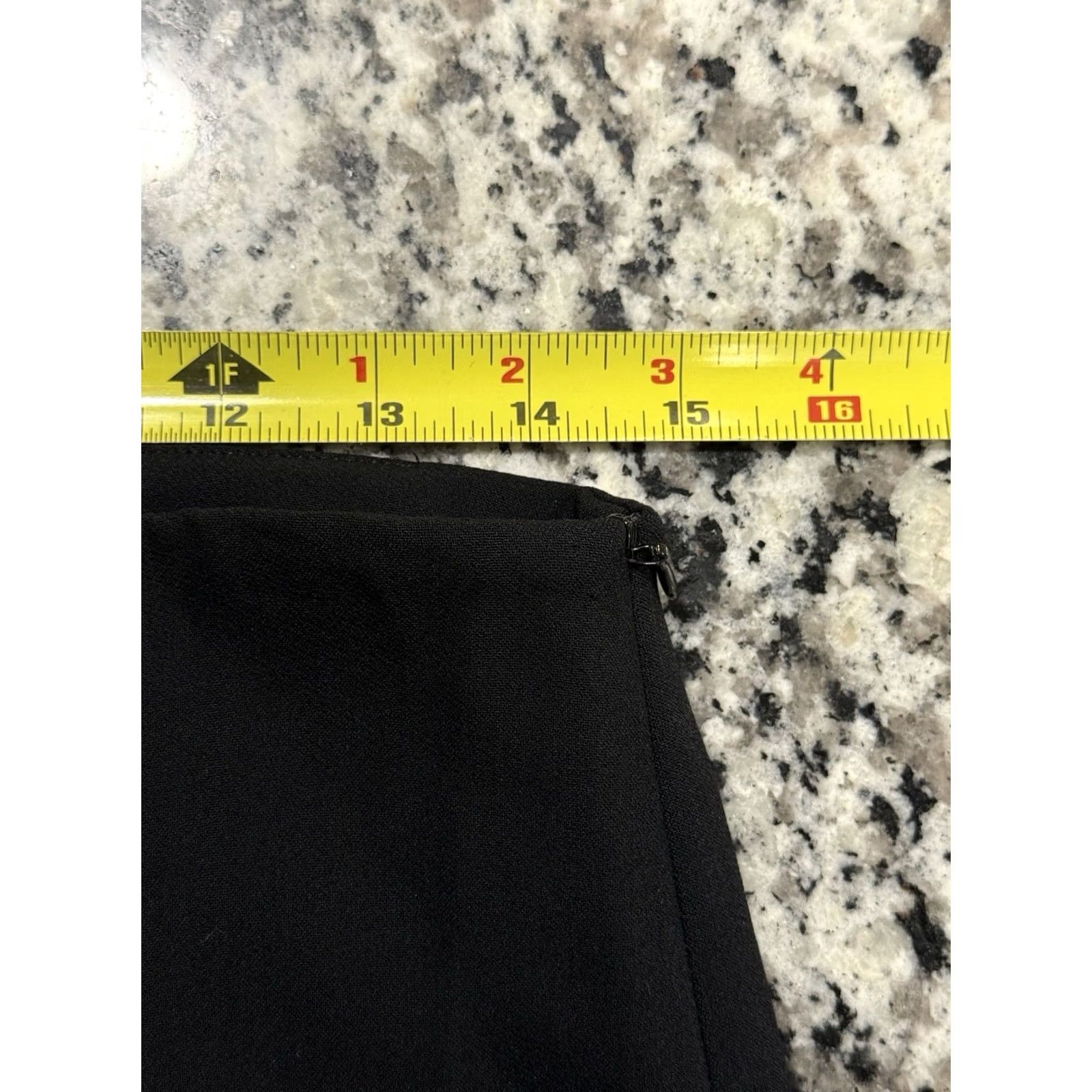 The Row THE ROW Black Virgin Wool Blend Flared Cropped Dress Pants Women's 4 USA Made Size 27" / US 4 / IT 40 - 4 Thumbnail