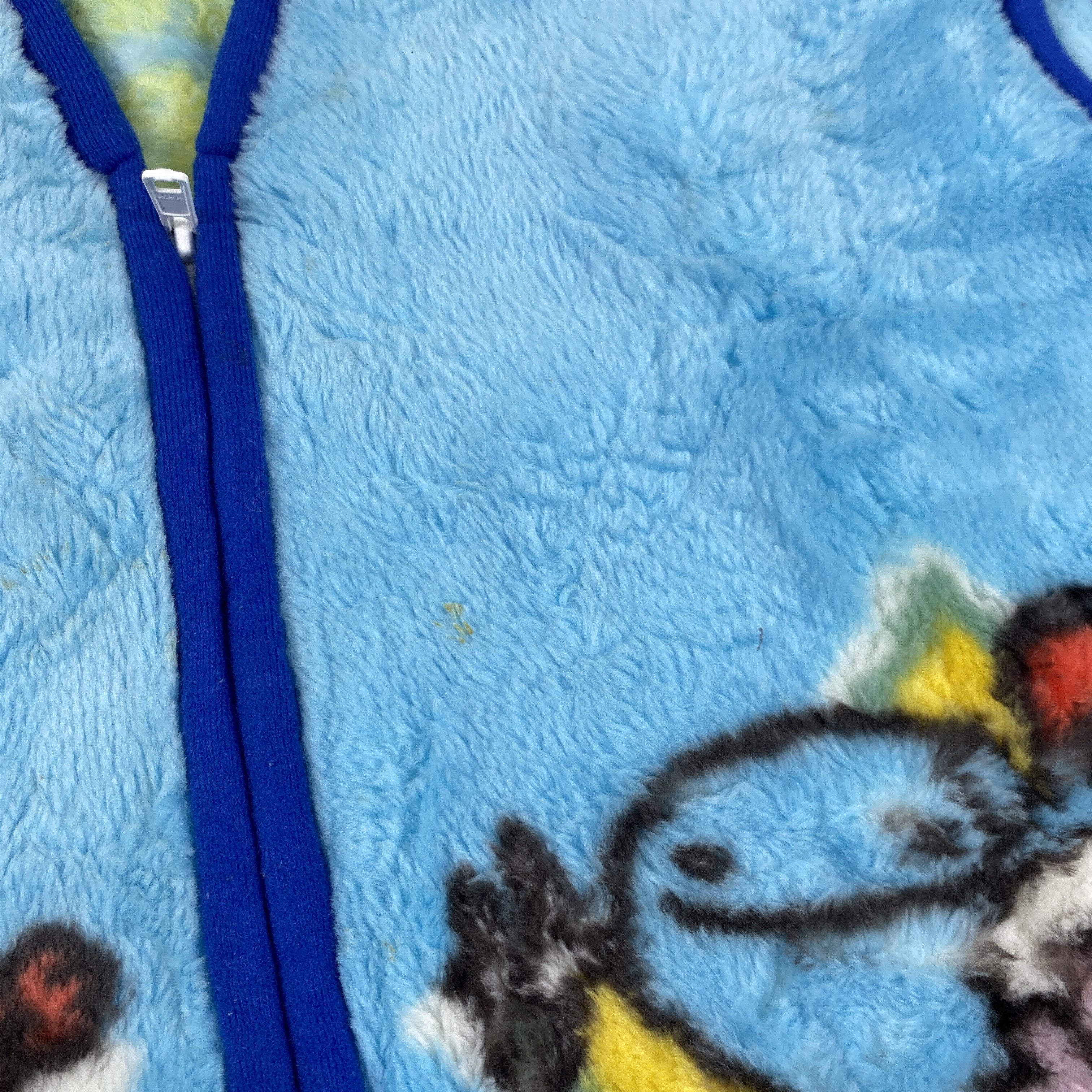 Japanese Brand Vintage Pocket Monsters Pokemon Fleece Vest- J487 Size US M / EU 48-50 / 2 - 7 Thumbnail