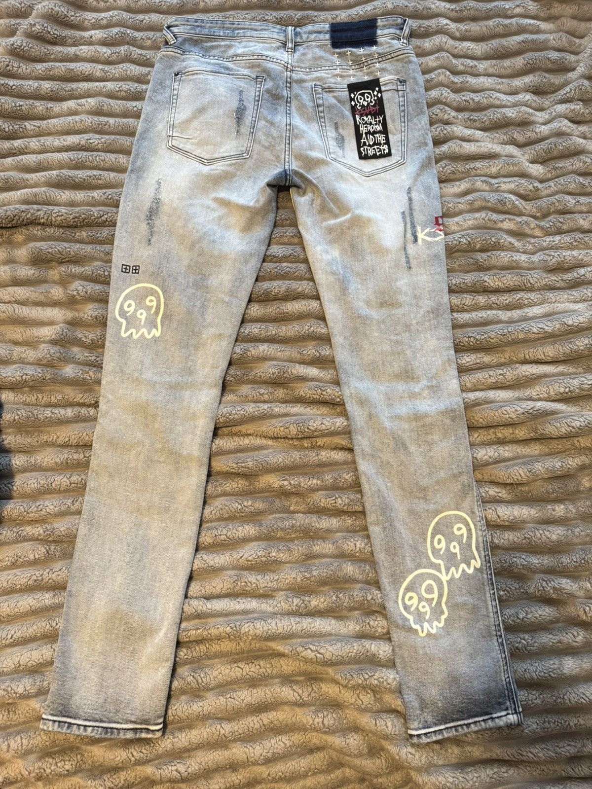 Ksubi Ksubi Van Winkle Thrashed Jeans Size US 33 - 2 Thumbnail