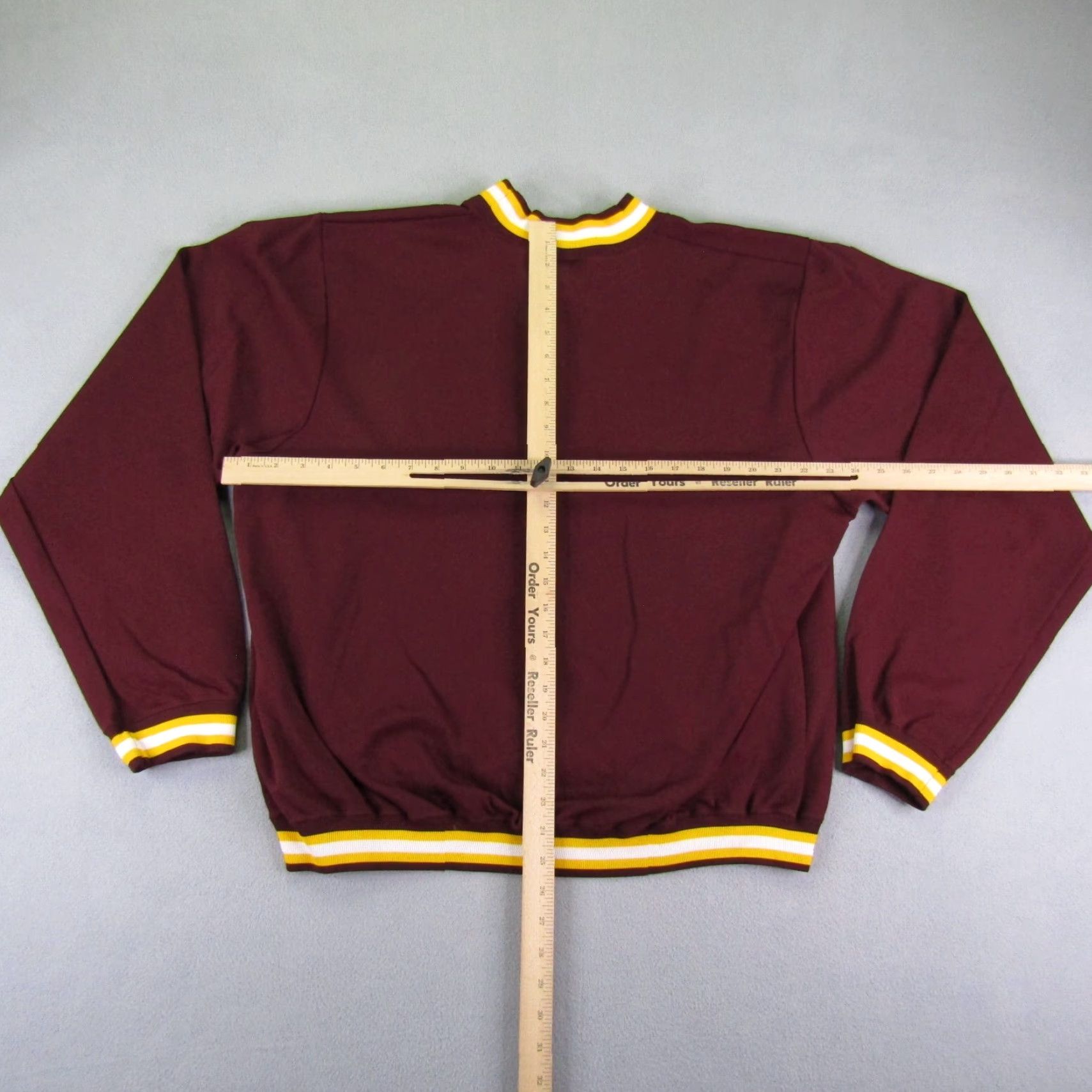 Champion VINTAGE Champion Sweatshirt MEN XL Red Yellow Edison Pullover 80s USA Sweatshirt Mens XL Red Yellow 80s Champion Logo Pullover Size US XL / EU 56 / 4 - 5 Thumbnail