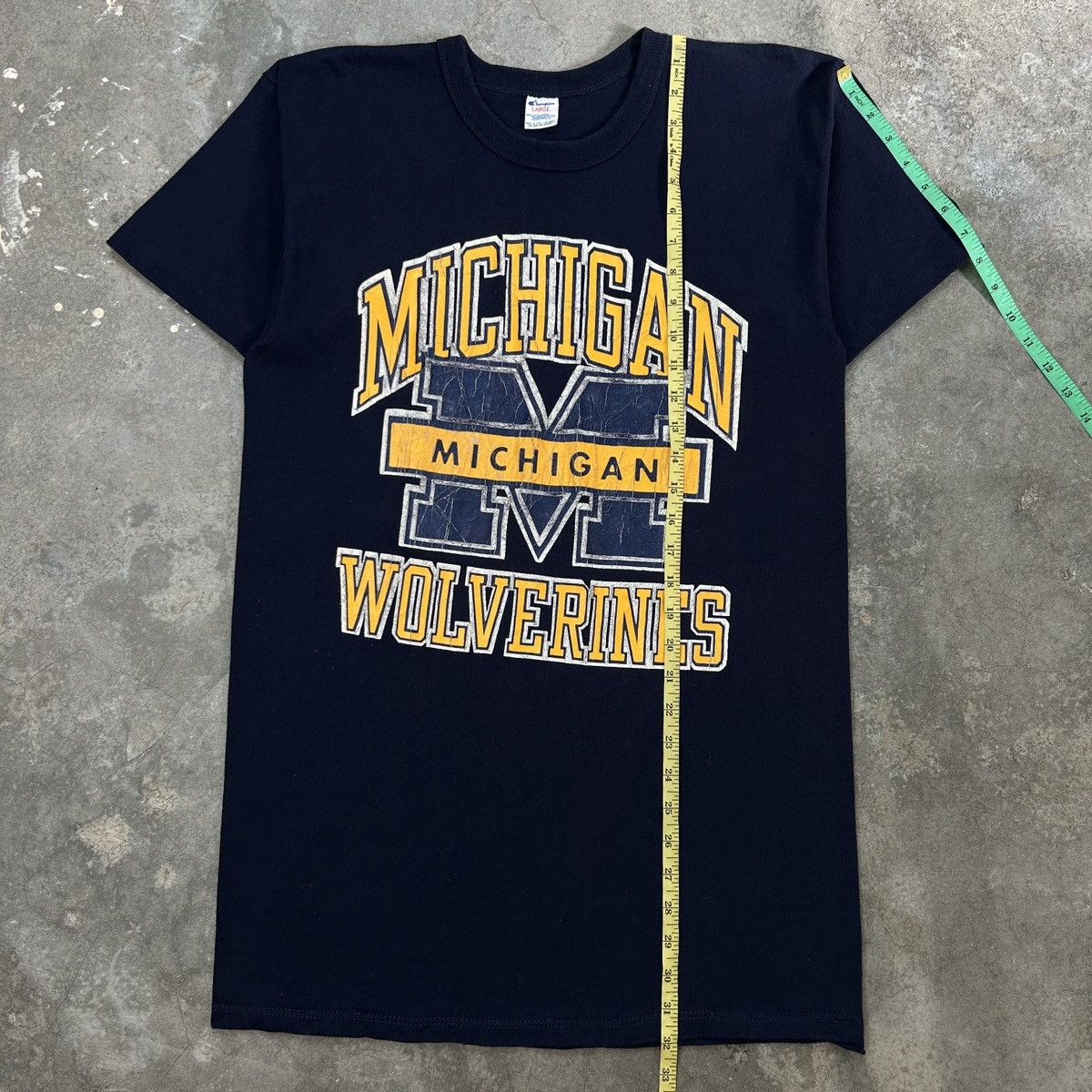 Champion × Vintage 1980s Champion - Michigan Wolverines Size US M / EU 48-50 / 2 - 10 Thumbnail