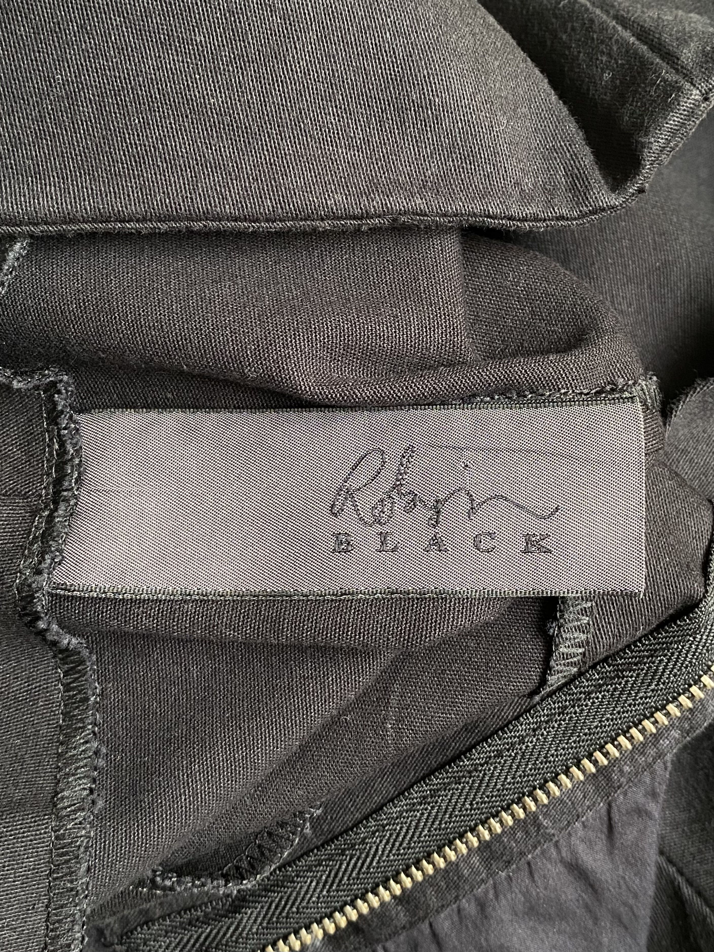 Yohji Yamamoto Yohji Yamamoto ROBYN Black Long Pants Size US 34 / EU 50 - 11 Thumbnail