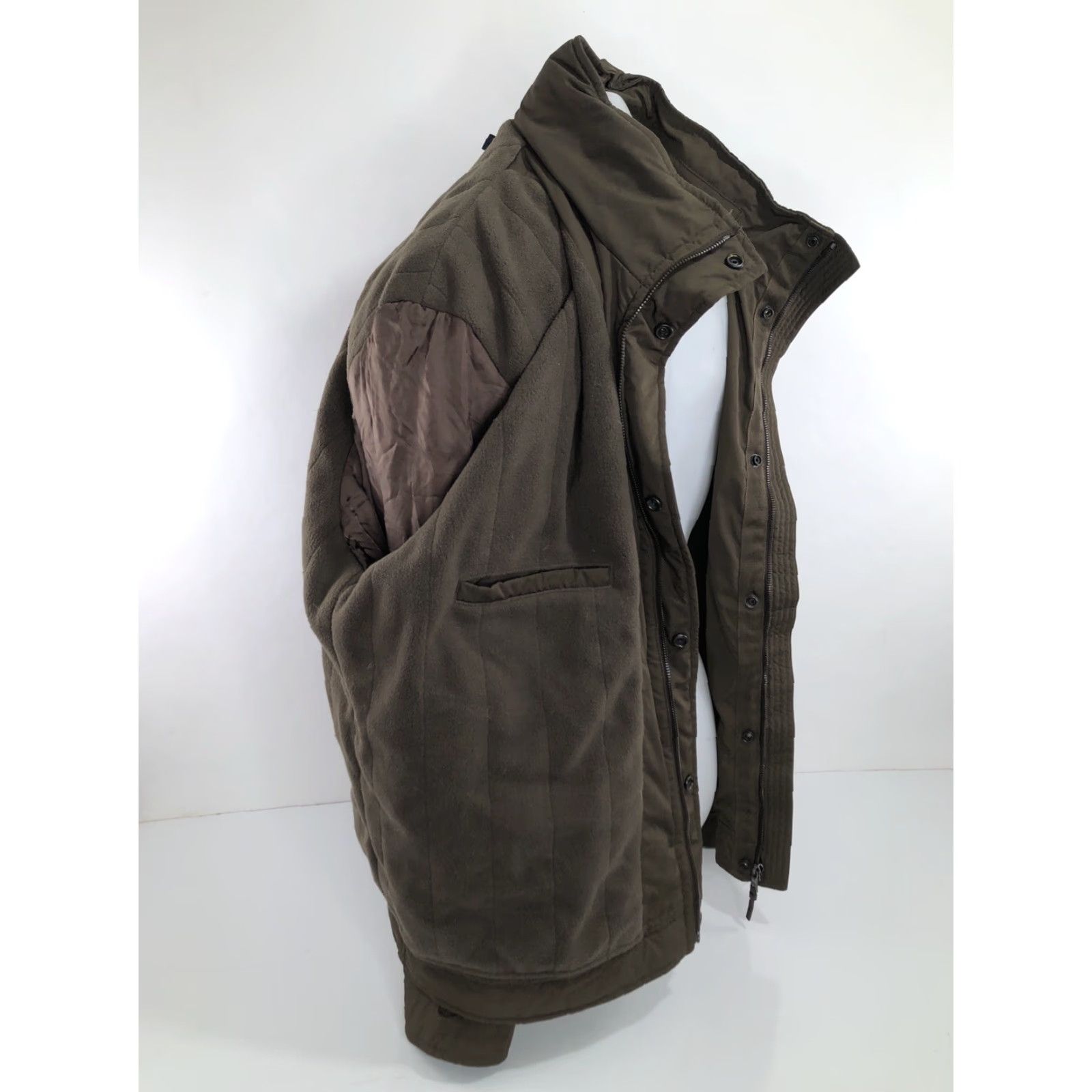 Ralph Lauren Ralph Lauren Polo Jacket Hooded Fleece Lined Embroidered Pony Winter 2XL Brown Olive Men EXC Size US XXL / EU 58 / 5 - 7 Thumbnail