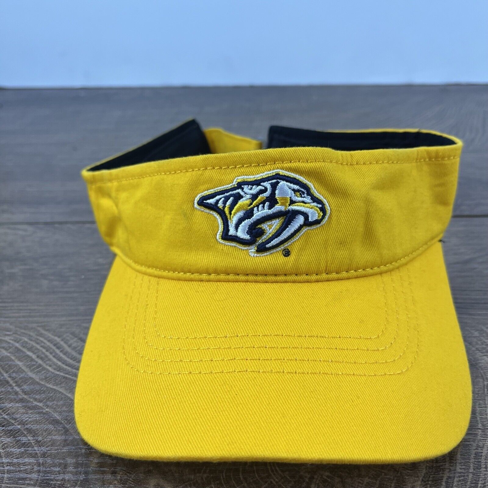 Other Nashville Predators Visor Hat Yellow Cap Hat Adjustable Hat Size ONE SIZE - 1 Thumbnail