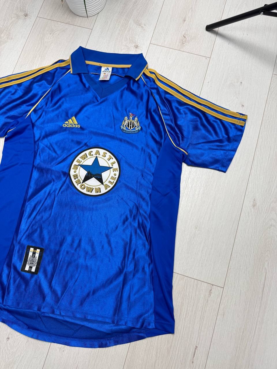 Adidas Vintage Adidas Newcastle united soccer jersey Size US L / EU 52-54 / 3 - 3 Thumbnail