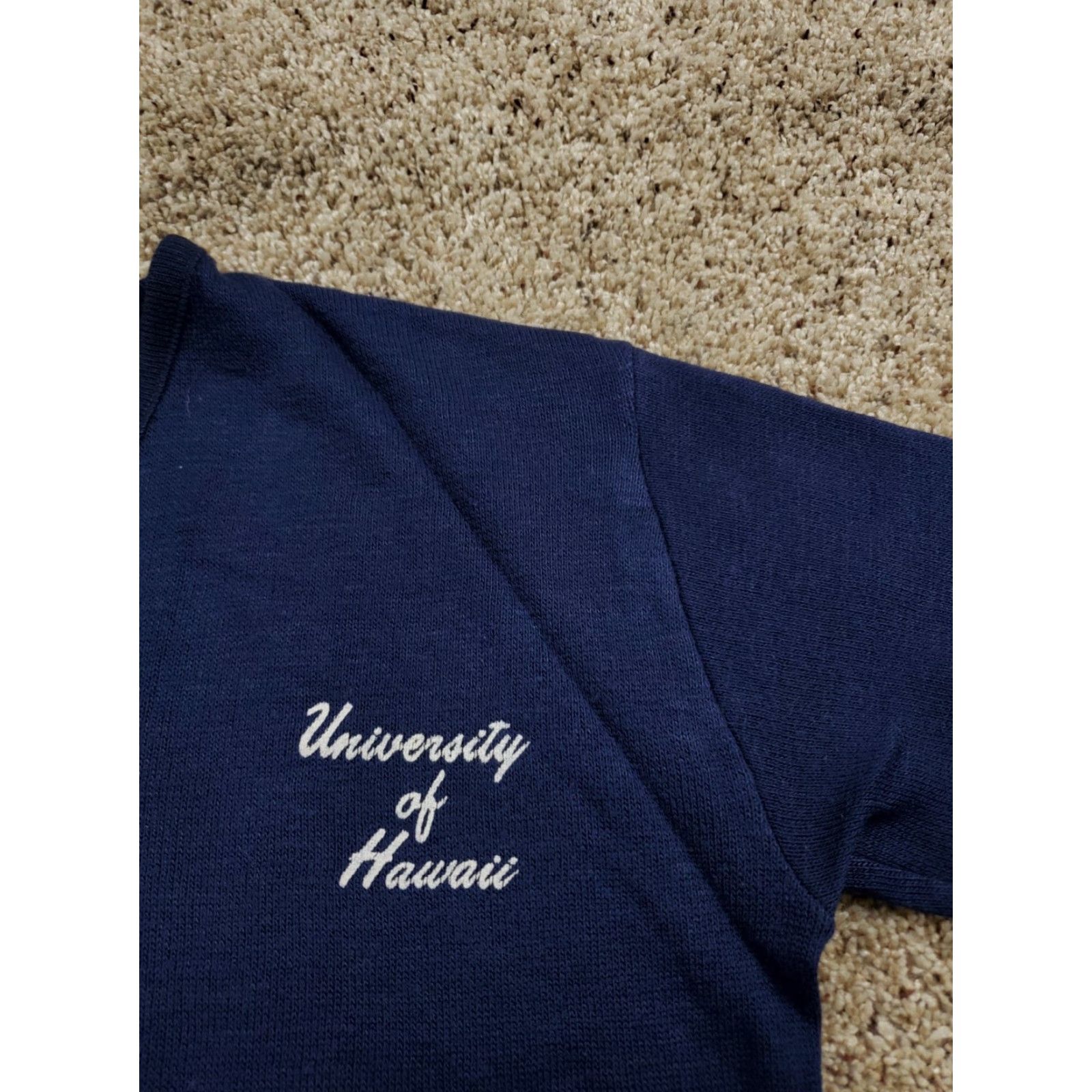 Vintage VINTAGE 60s University Of Hawaii Sweater XL Adults Blue V-Neck Doran Casuals Size US XL / EU 56 / 4 - 6 Thumbnail