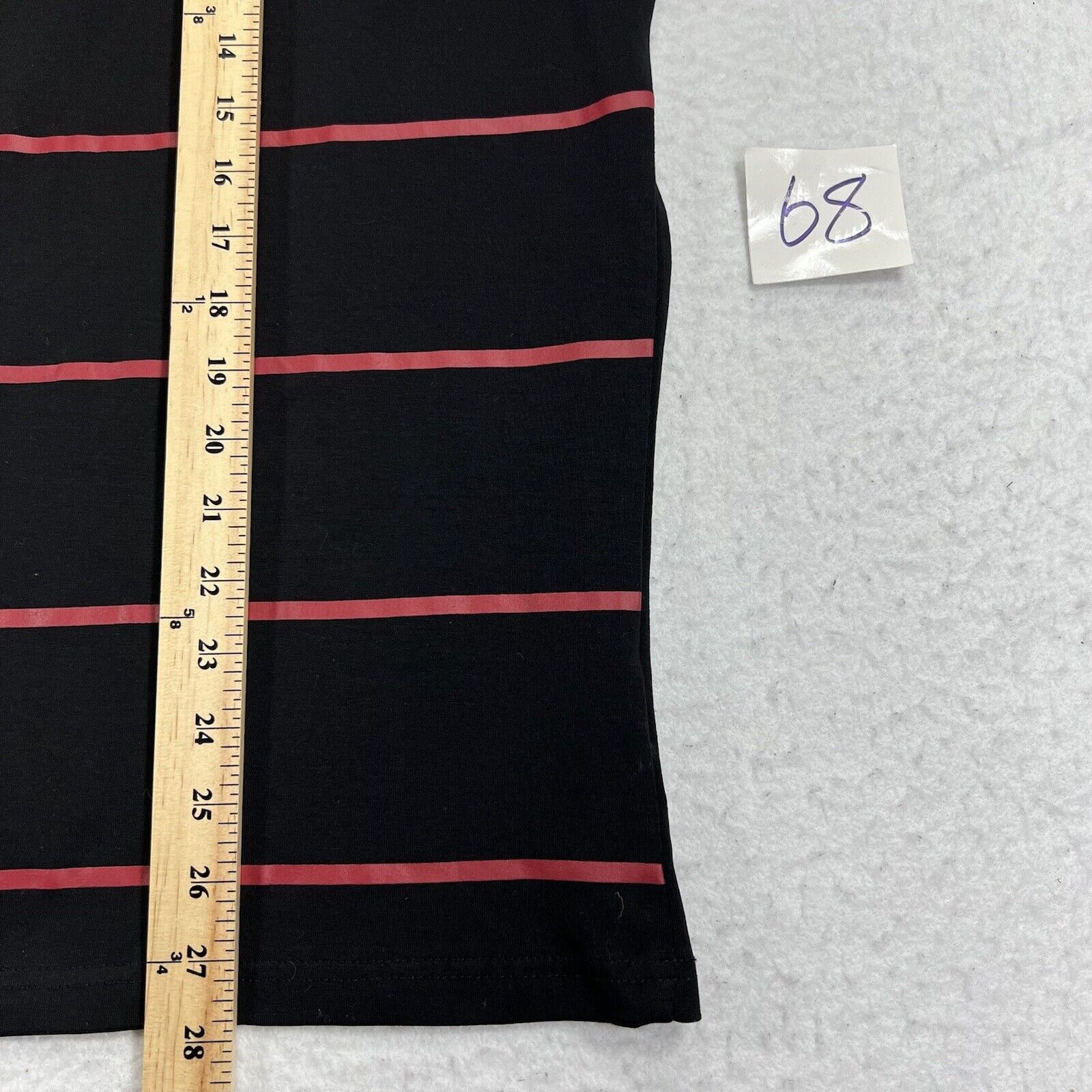 Other Damati Jeans Medium Black Striped Short Sleeve Henley TShirt Size US M / EU 48-50 / 2 - 12 Thumbnail