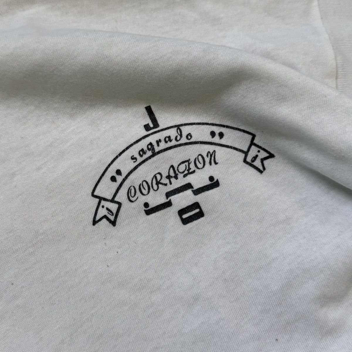 Vintage Jesus “Sagrado corazon” mexican vintage tee Size US M / EU 48-50 / 2 - 4 Thumbnail