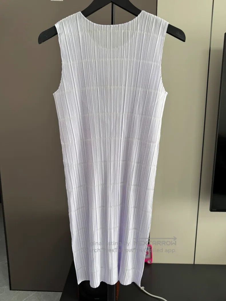 Issey Miyake Issey Miyake Vibrant Rose Pink Midi Skirt Size L / US 10 / IT 46 - 2 Thumbnail