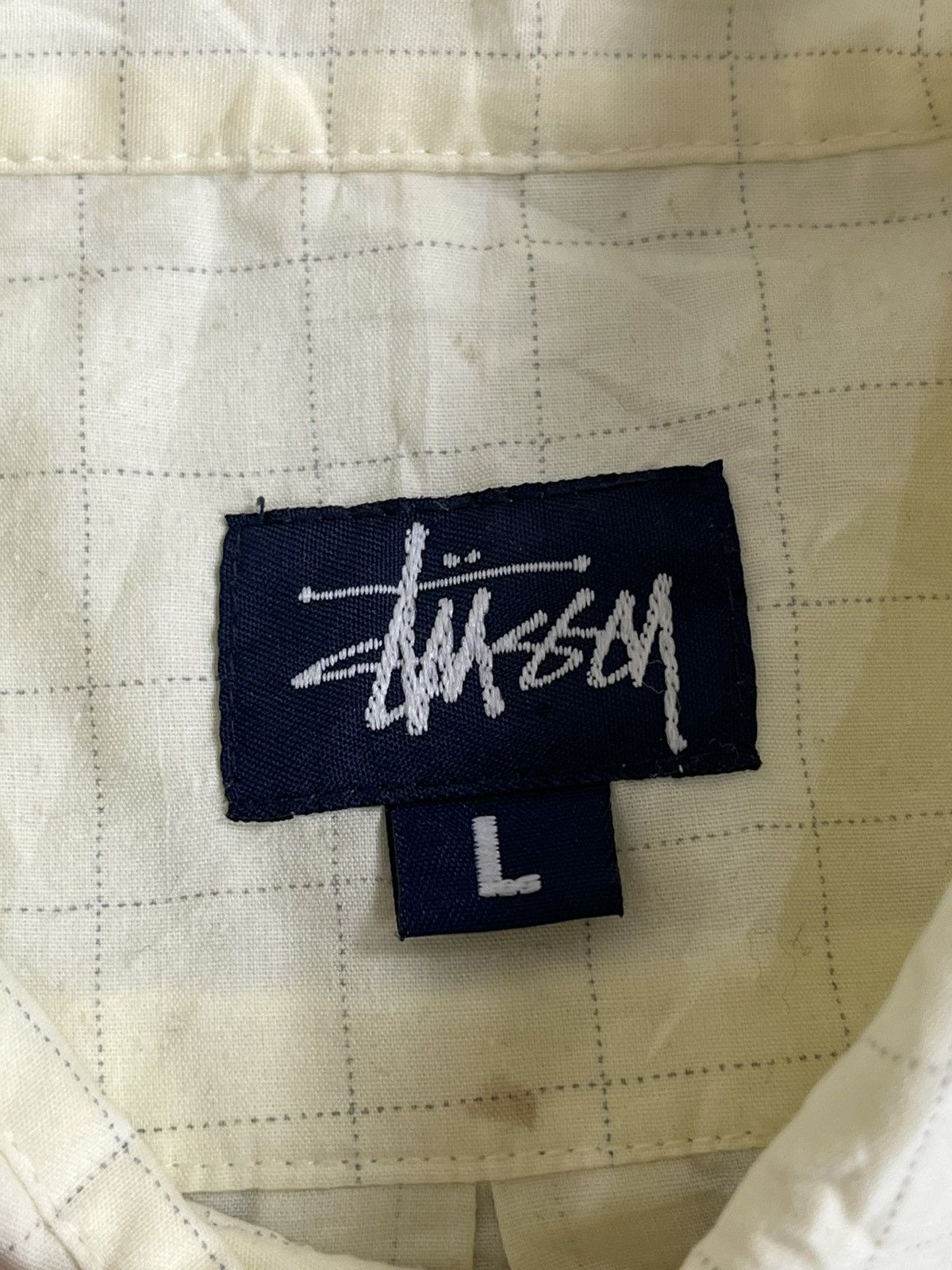 Stussy Vintage 90s Stussy Plaid Button Shirt Size US L / EU 52-54 / 3 - 9 Thumbnail