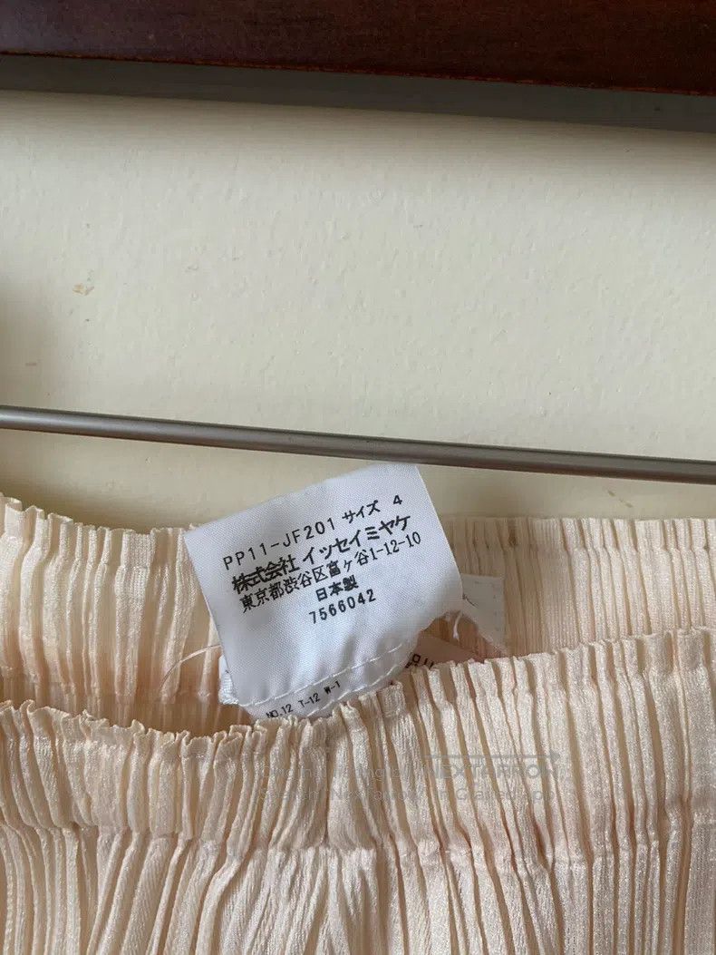 Issey Miyake Issey Miyake Light Yellow Pants Size 26" / US 2 / IT 38 - 4 Thumbnail