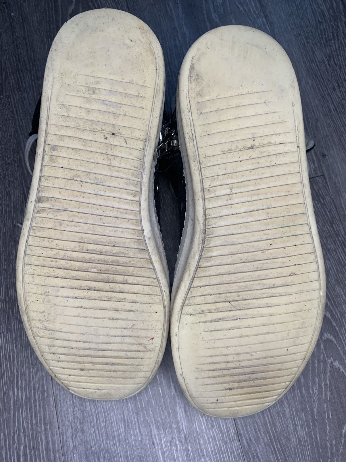 Rick Owens Drkshdw rick owen ramones high top Size US 10 / EU 43 - 6 Thumbnail