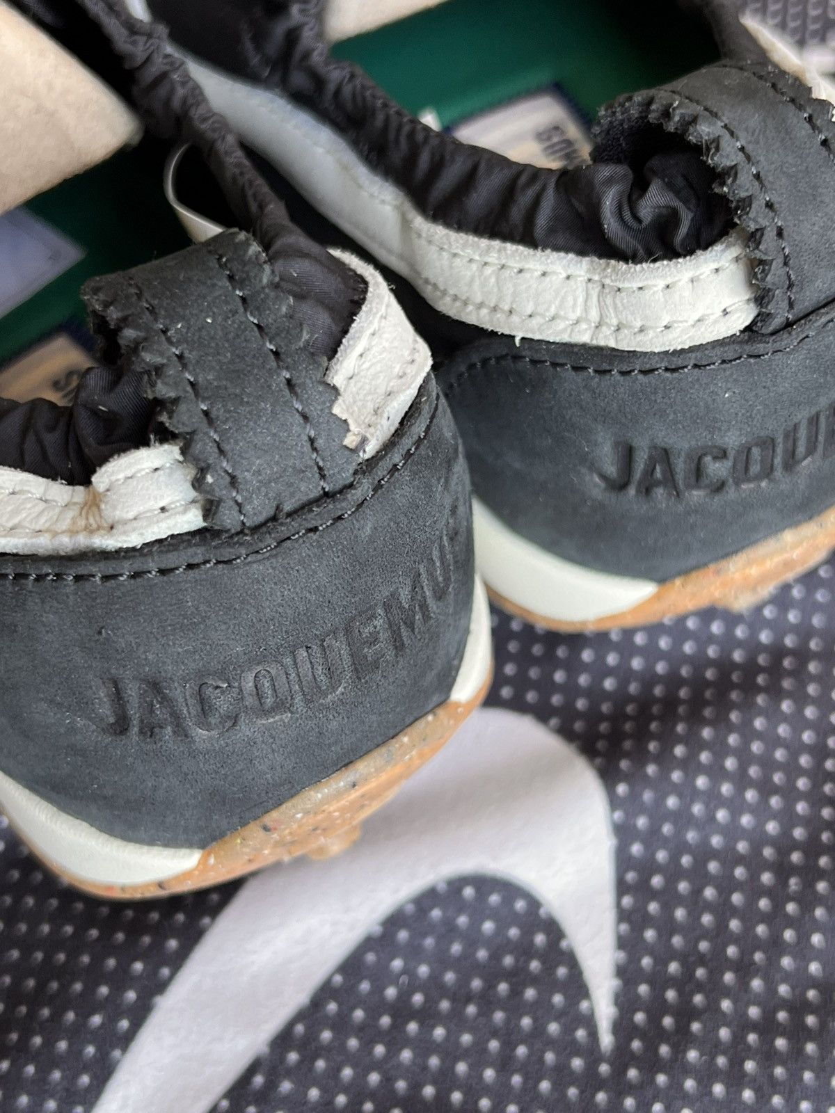 Jacquemus × Nike W US6.5 Nike x Jacquemus Moon Shoe SP Off Noir black 5 37.5 Size US 6.5 / IT 36.5 - 20 Thumbnail