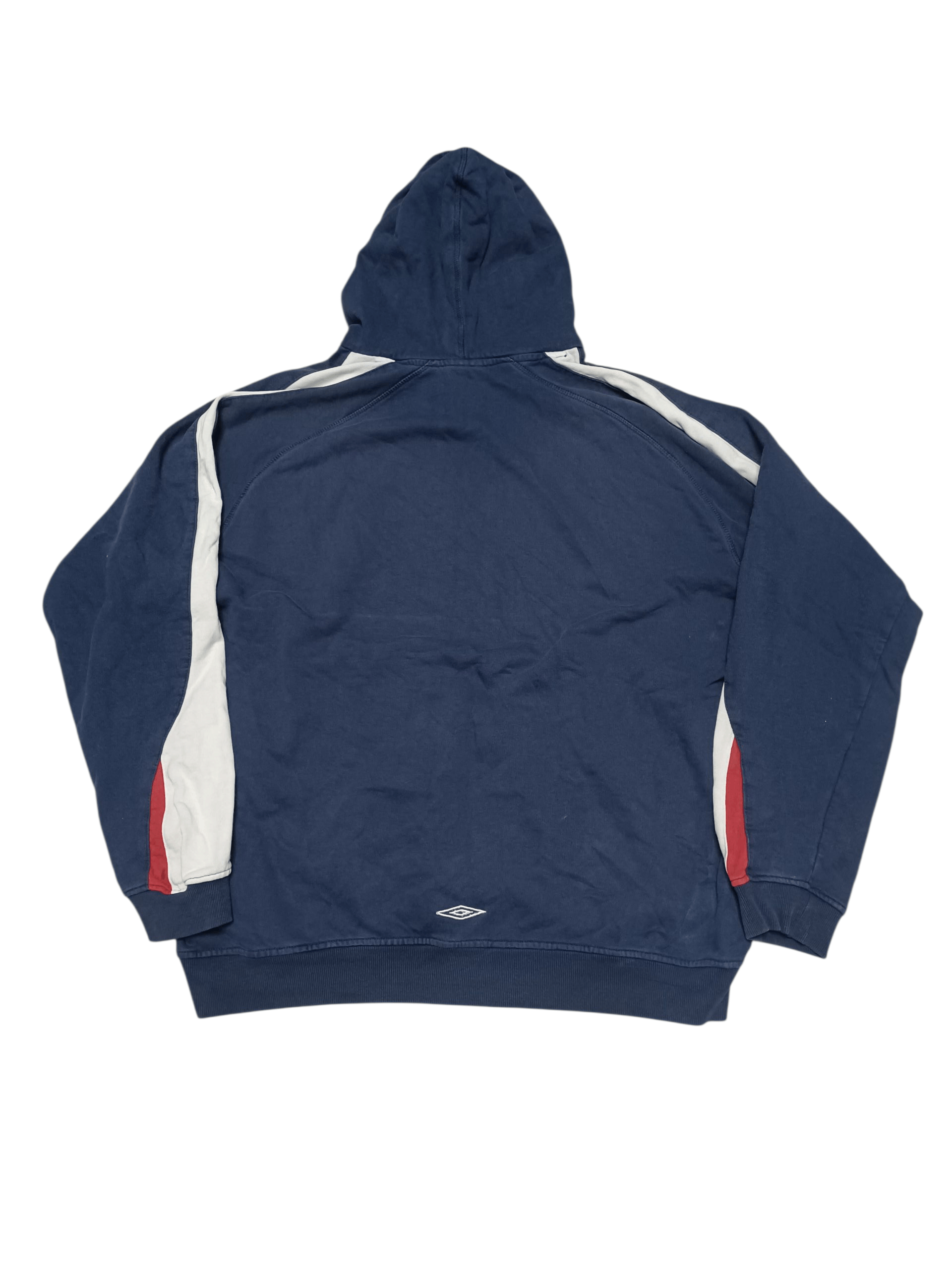 Umbro UMBRO VINTAGE BIGLOGO EMBROIDERED HOODIE DRILL SPORTSWEAR Size US L / EU 52-54 / 3 - 3 Thumbnail