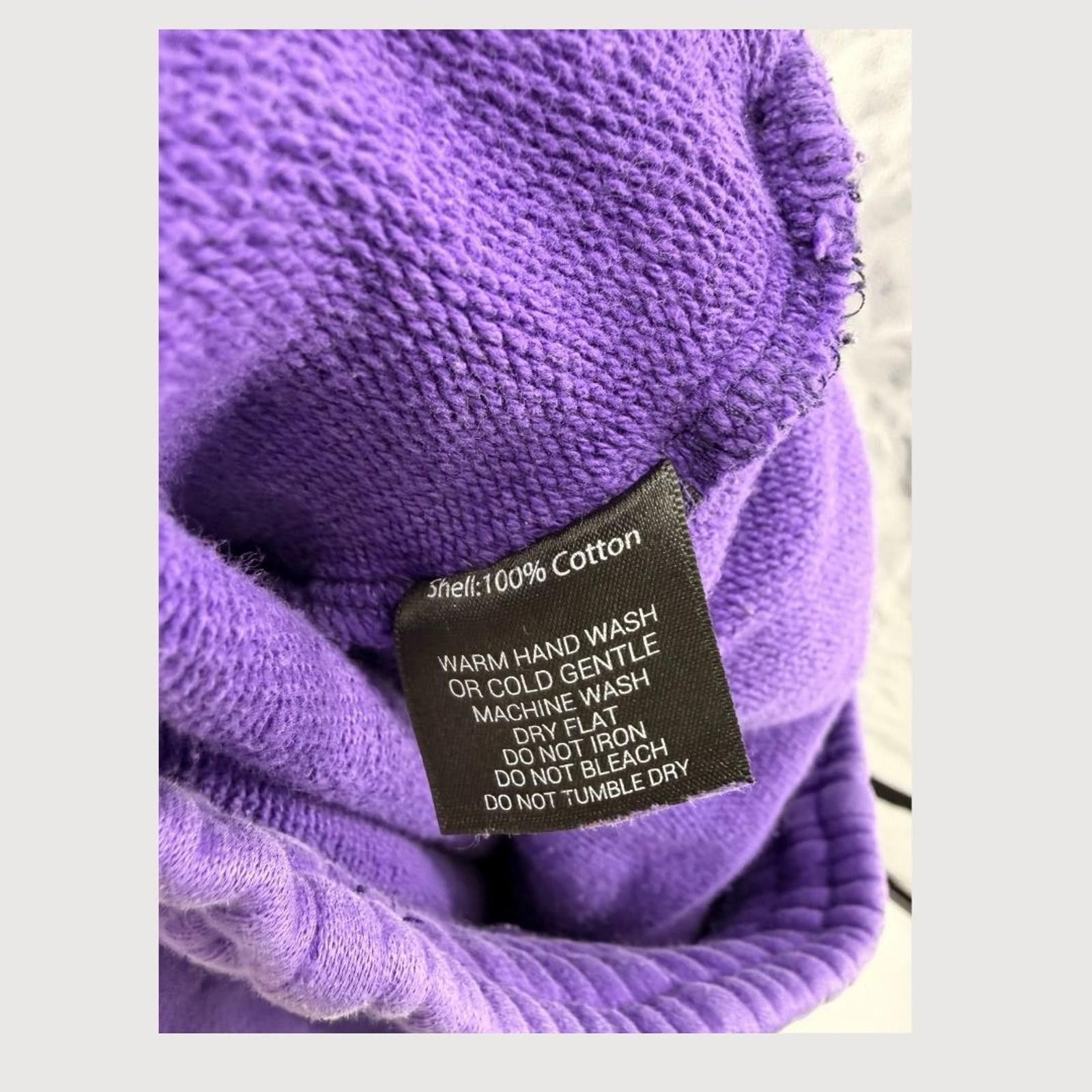 Other I.AM.GIA Purple Graphic Jogger Sweatpants XS Y2K Streetwear Size 26" / US 2 / IT 38 - 5 Thumbnail