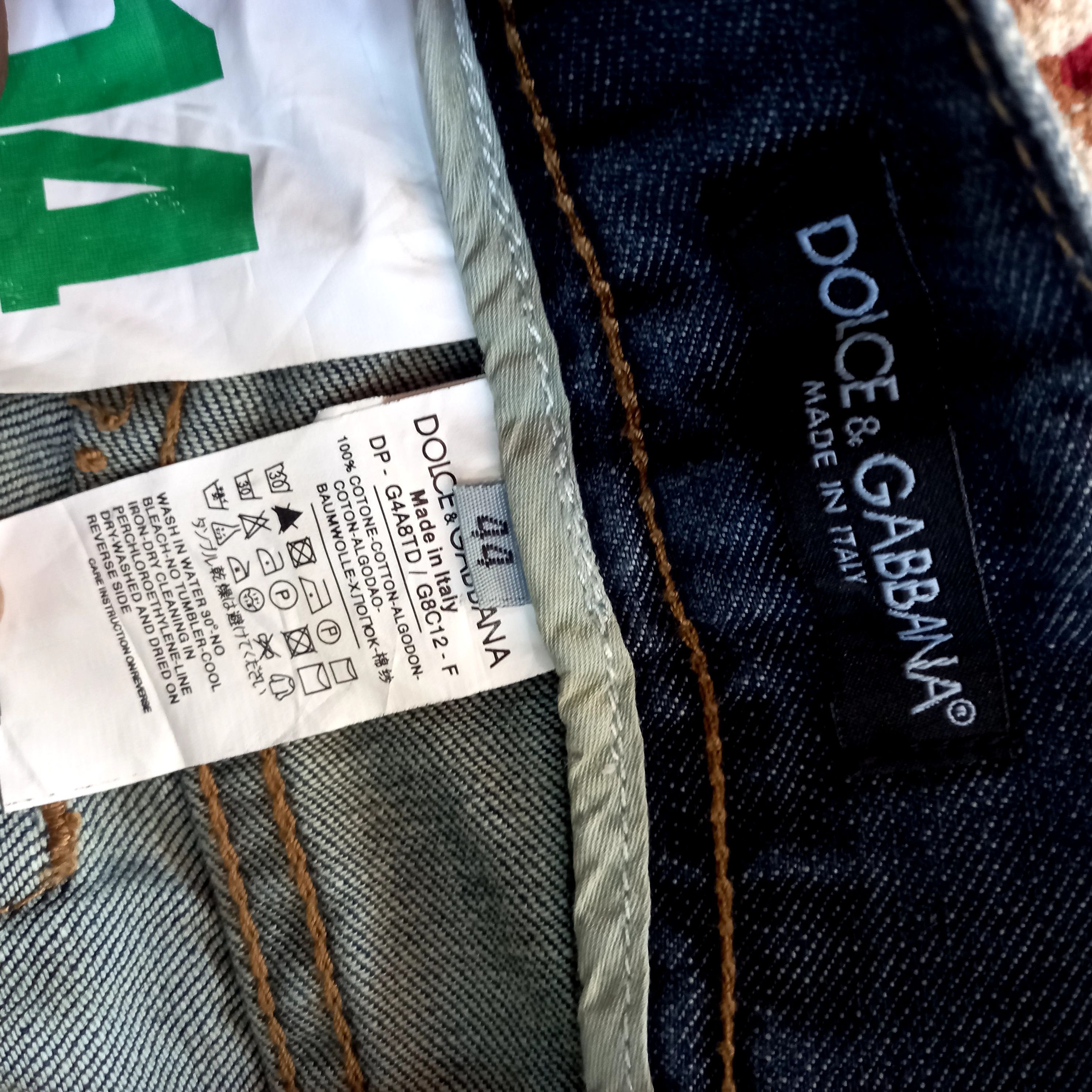 Dolce & Gabbana Dolce & Gabbana Ripped Jeans Size 28" / US 6 / IT 42 - 5 Thumbnail