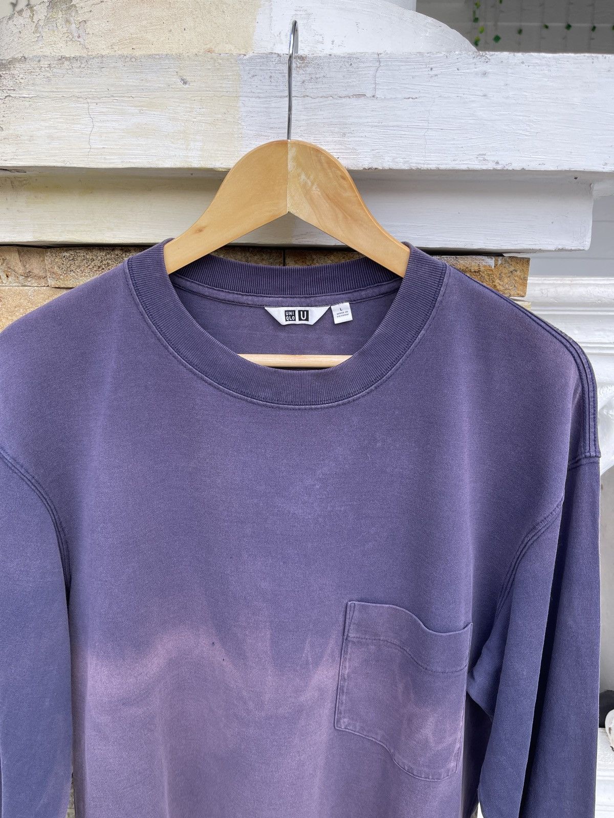 Christophe Lemaire LastDrop🔥Sun Faded Uniqlo x ChristopheLemaire Pocket L.Sleve Size US L / EU 52-54 / 3 - 3 Thumbnail