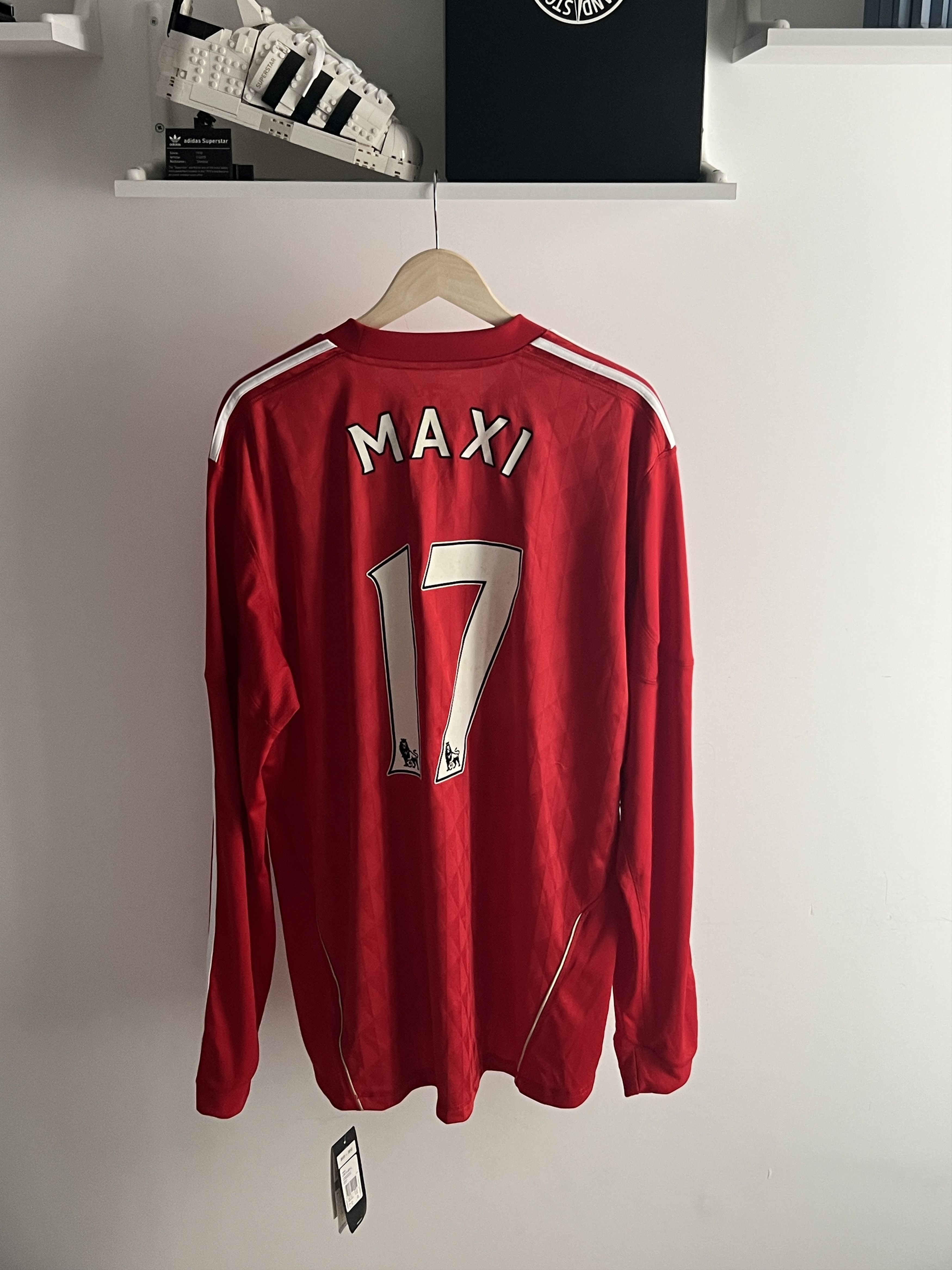 Adidas Soccer Jesey Adidas Fc Liverpool 2010 Maxi 17 Home Size US XXL / EU 58 / 5 - 10 Thumbnail