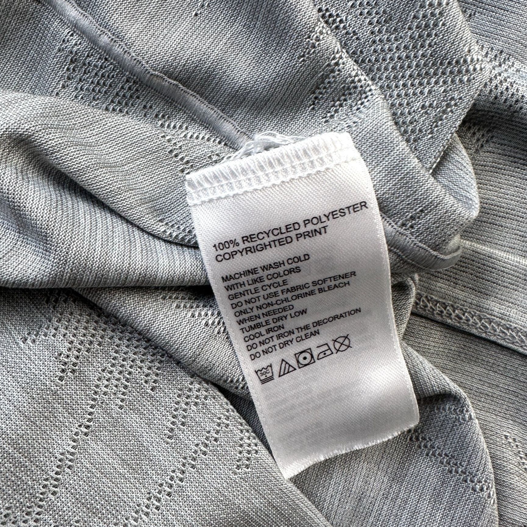 Tommy Bahama VINTAGE Tommy Bahama Polo Shirt Mens 3XL Big & Tall Gray Island Zone Short Sleeve Button Collared Knit Polyester Spandex Travel Casual Occasion Mens Size US XXL / EU 58 / 5 - 6 Thumbnail